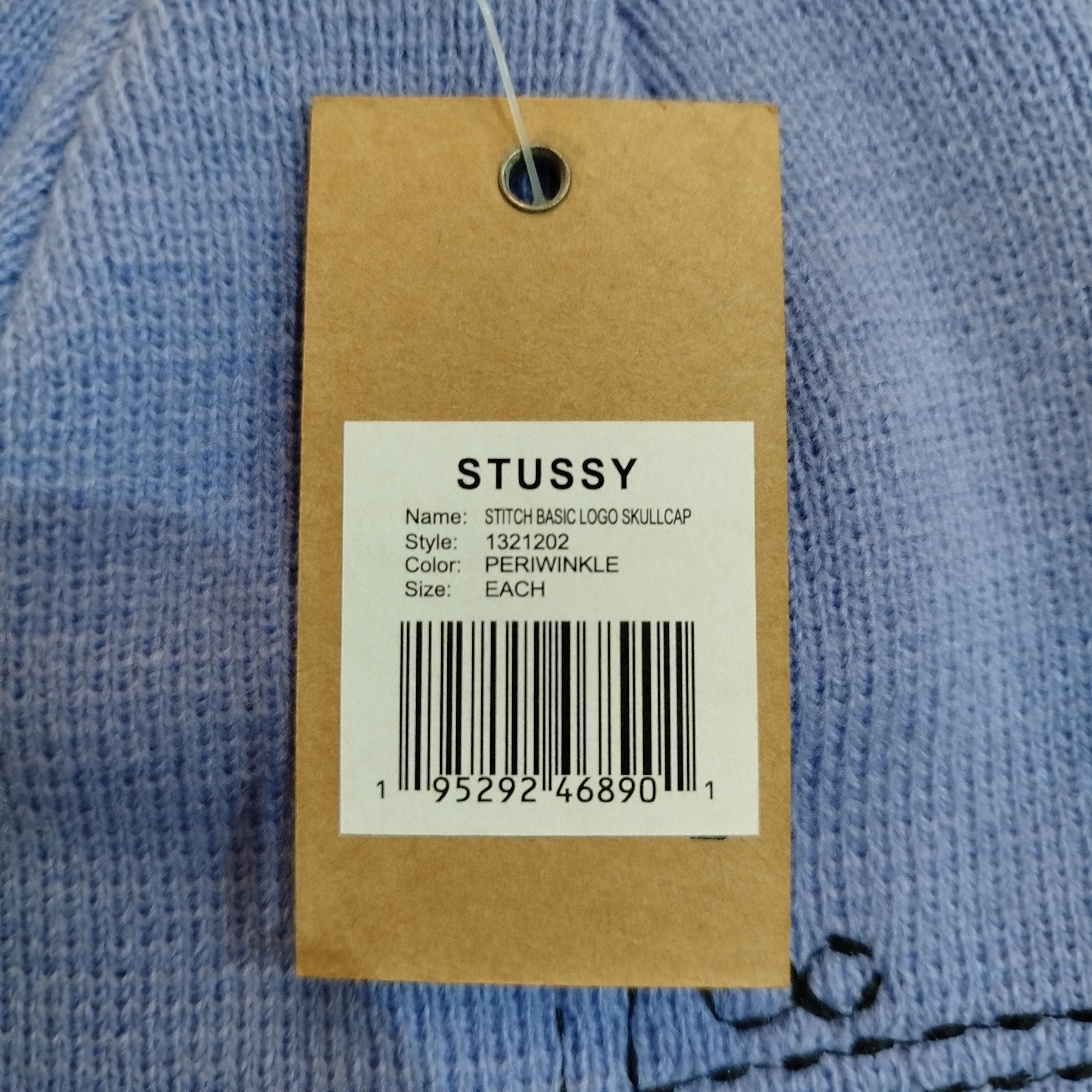 Stussy STUSSY STITCH BASIC LOGO SKULLCAP Size ONE SIZE - 3 Thumbnail