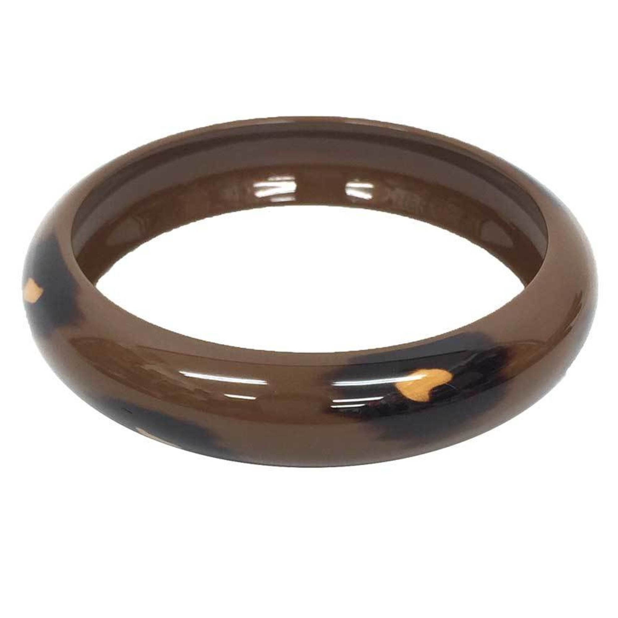 Hermes HERMES Leopard Bangle Ferrand PM Bracelet M Size Made in Vietnam Brown Hermes Size ONE SIZE - 1 Thumbnail