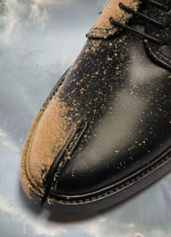 Maison Margiela o1w1db10525 Tabi Sandstorm Lace-up Shoes in Black Size US 10 / EU 43 - 3 Thumbnail