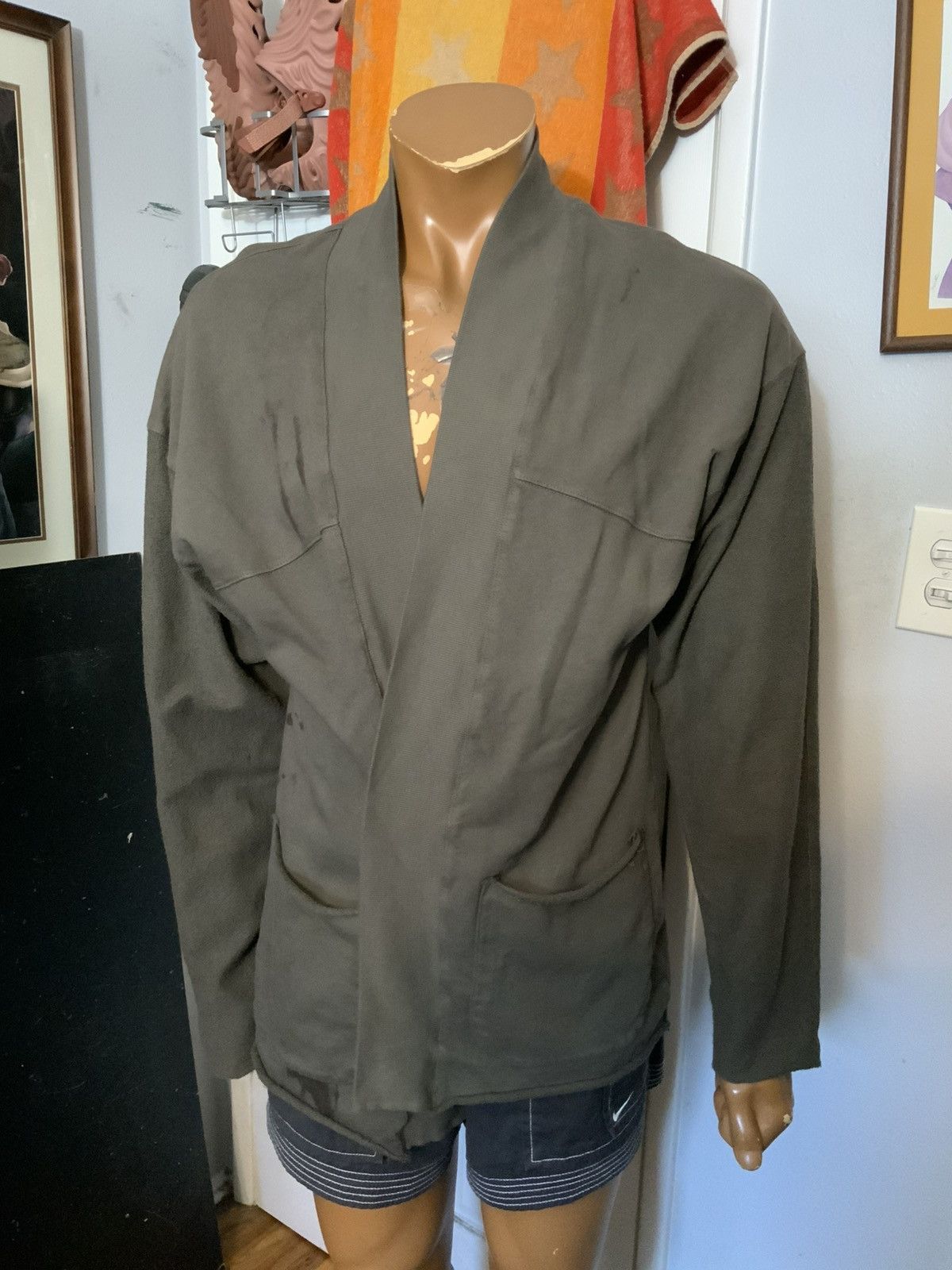 Daniel Patrick Daniel Patrick Terry Roaming Shield Cardigan Cloak Sweater Size US M / EU 48-50 / 2 - 14 Thumbnail