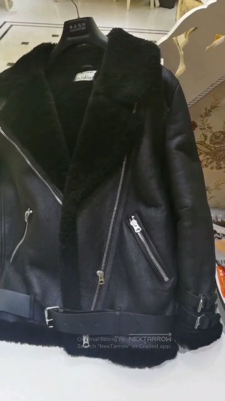 Acne Studios Acne Studios Fur and leather combination Size XS / US 0-2 / IT 36-38 - 1 Thumbnail