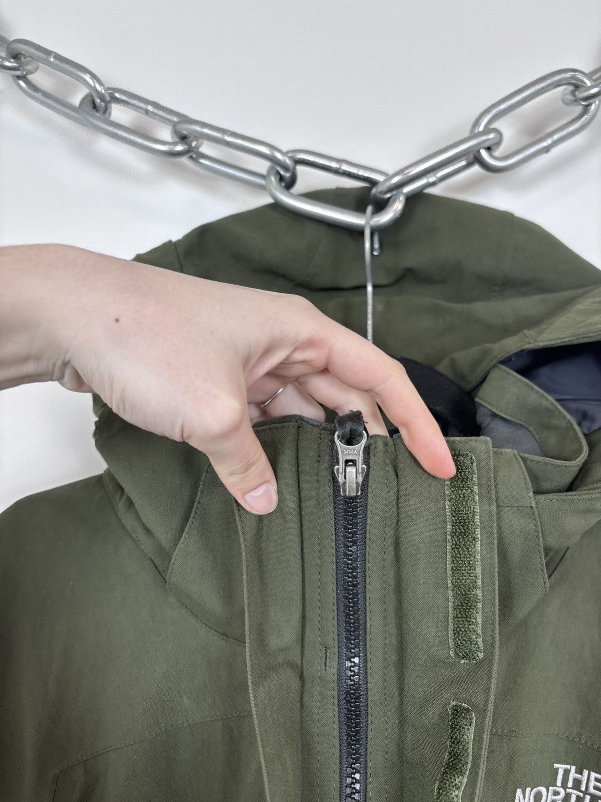 The North Face The North Face Men’s HyVent Khaki Green Hooded Jacket Size US XL / EU 56 / 4 - 17 Thumbnail