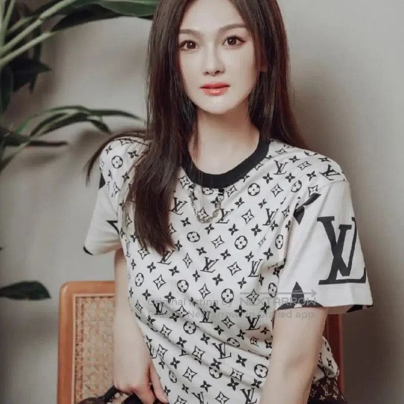 Louis Vuitton Louis Vuitton Women's White Cotton T. Size XS / US 0-2 / IT 36-38 - 9 Thumbnail