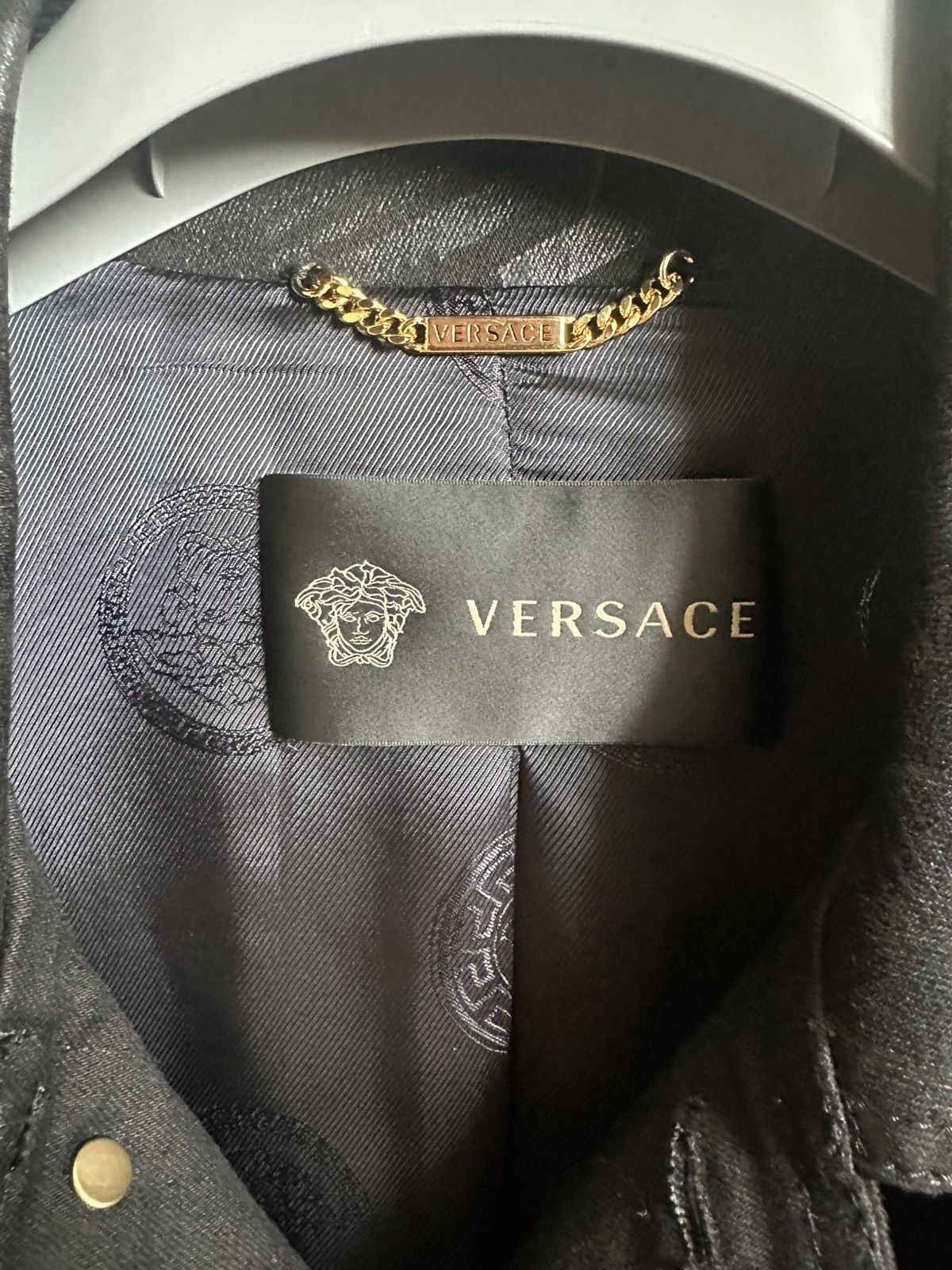 Versace Versace Barocco Medusa Jacket IT46 Made in Italy - Luxury Size US S / EU 44-46 / 1 - 5 Thumbnail