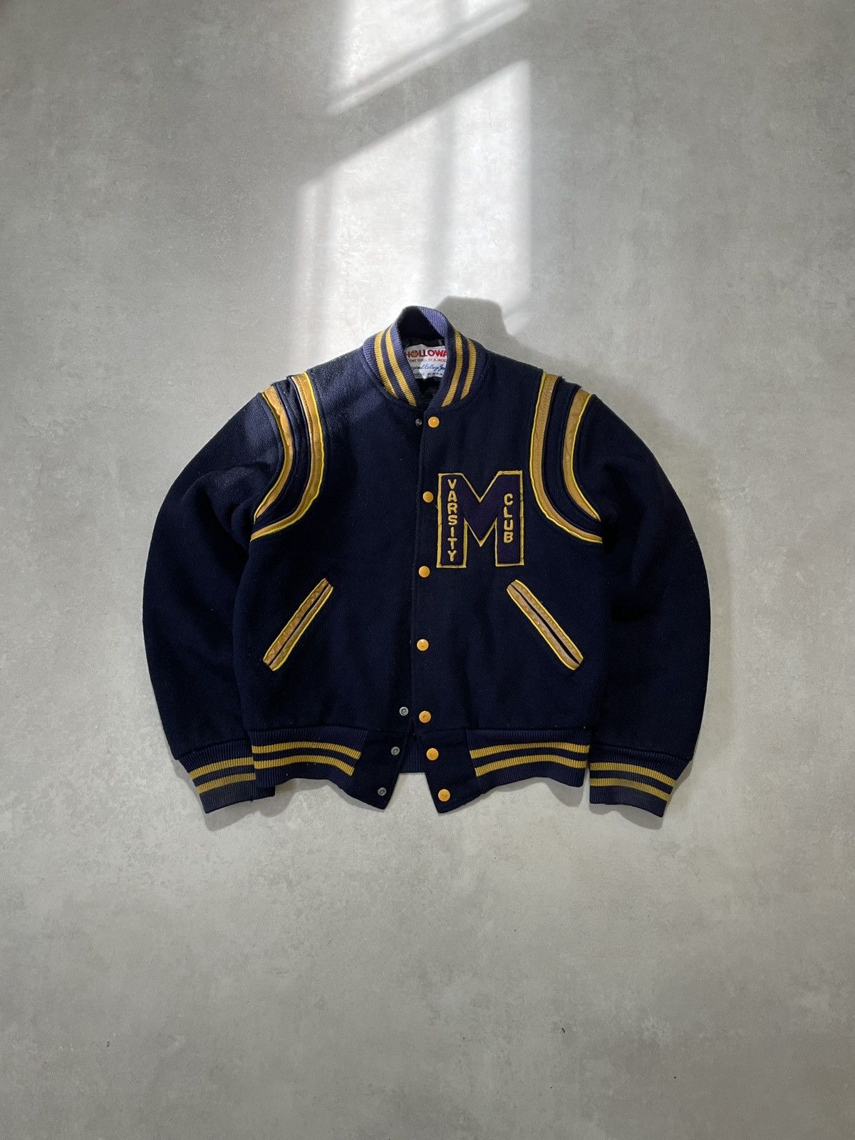 Holloway Vintage Holloway letterman Varsity jacket Mason Size US S / EU 44-46 / 1 - 3 Thumbnail