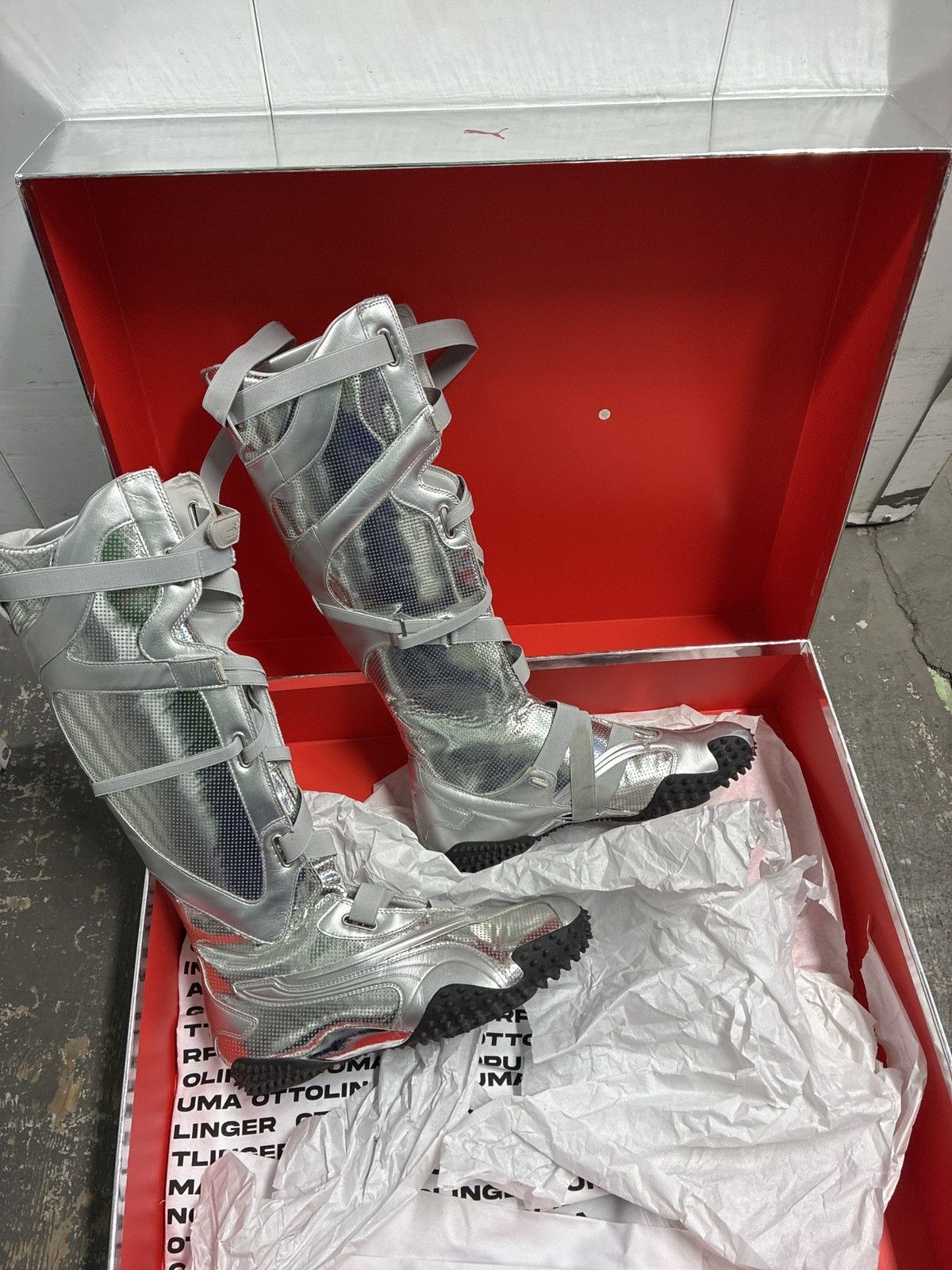 Ottolinger × Puma Ottolinger x Puma high top knee high boot Size US 11 / EU 44 - 8 Thumbnail