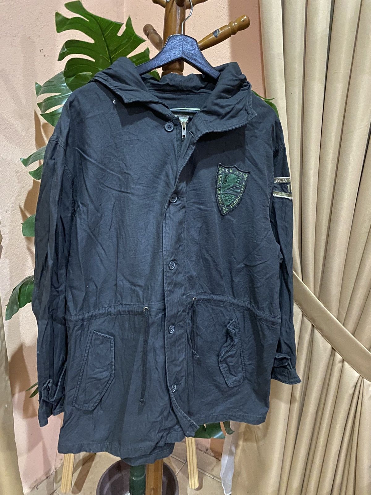 Other Vintage Military Style CNAP Naval Air Force Parka Jacket Size US L / EU 52-54 / 3 - 3 Thumbnail