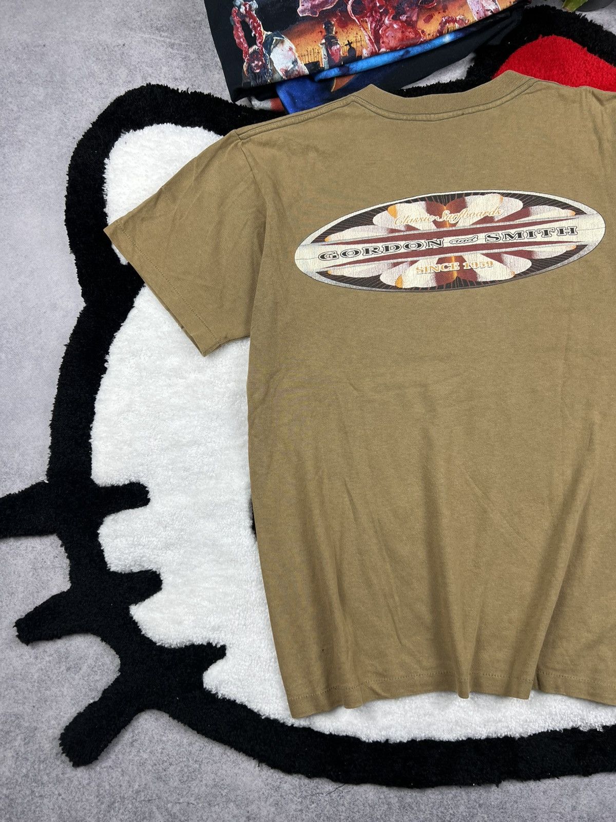 Vintage Vintage Gordon&Smith Distressed Surf Single Stitch Y2K Tee Size US M / EU 48-50 / 2 - 2 Thumbnail