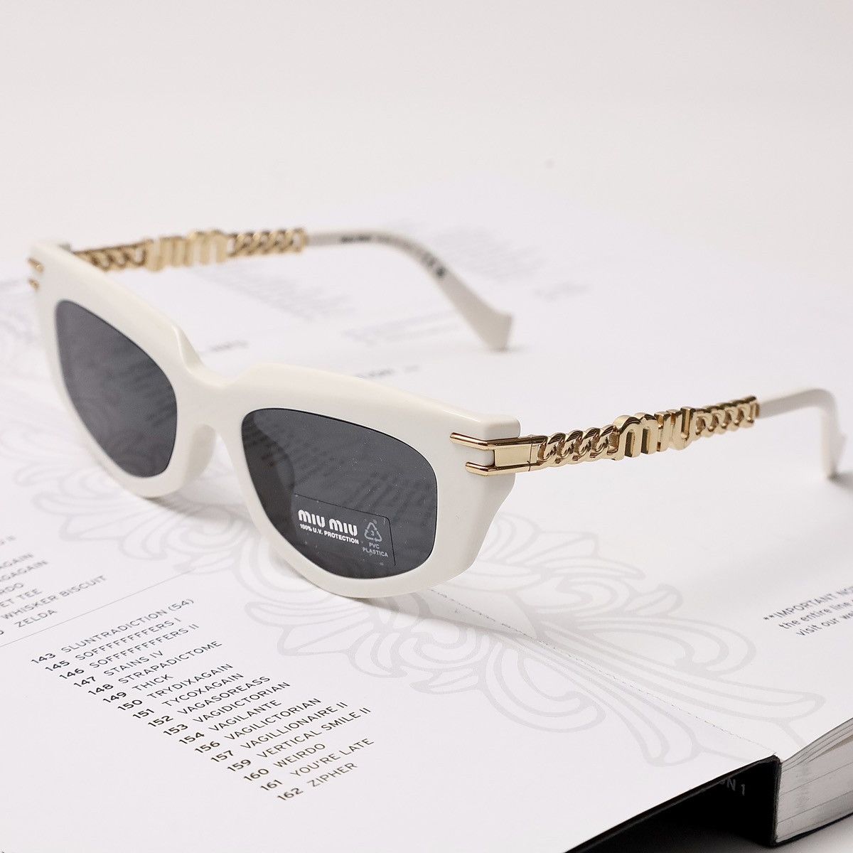 Miu Miu MIU MIU 0MU 12WS SUNGLASSES Size ONE SIZE - 2 Thumbnail