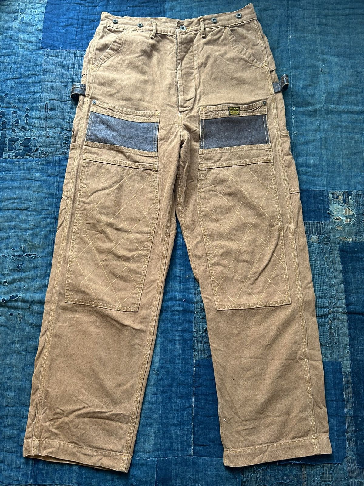 KAPITAL Double Knee Lumber Pants M