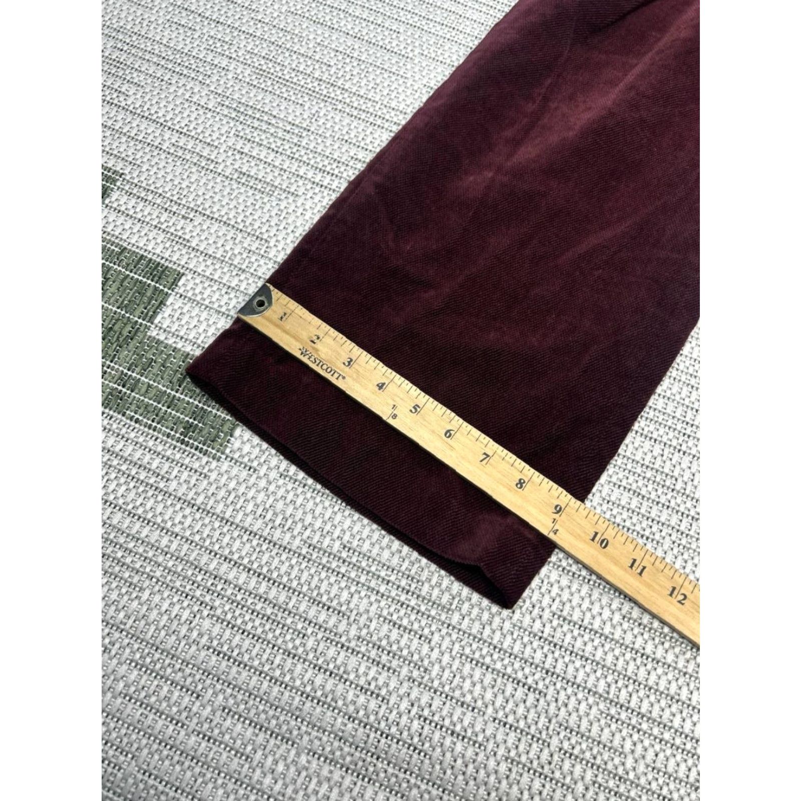 Uniqlo Uniqlo Ines De La Fressange Paris Corduroy Pants Red Mens 30 Cotton Mid Rise Size US 30 / EU 46 - 5 Thumbnail