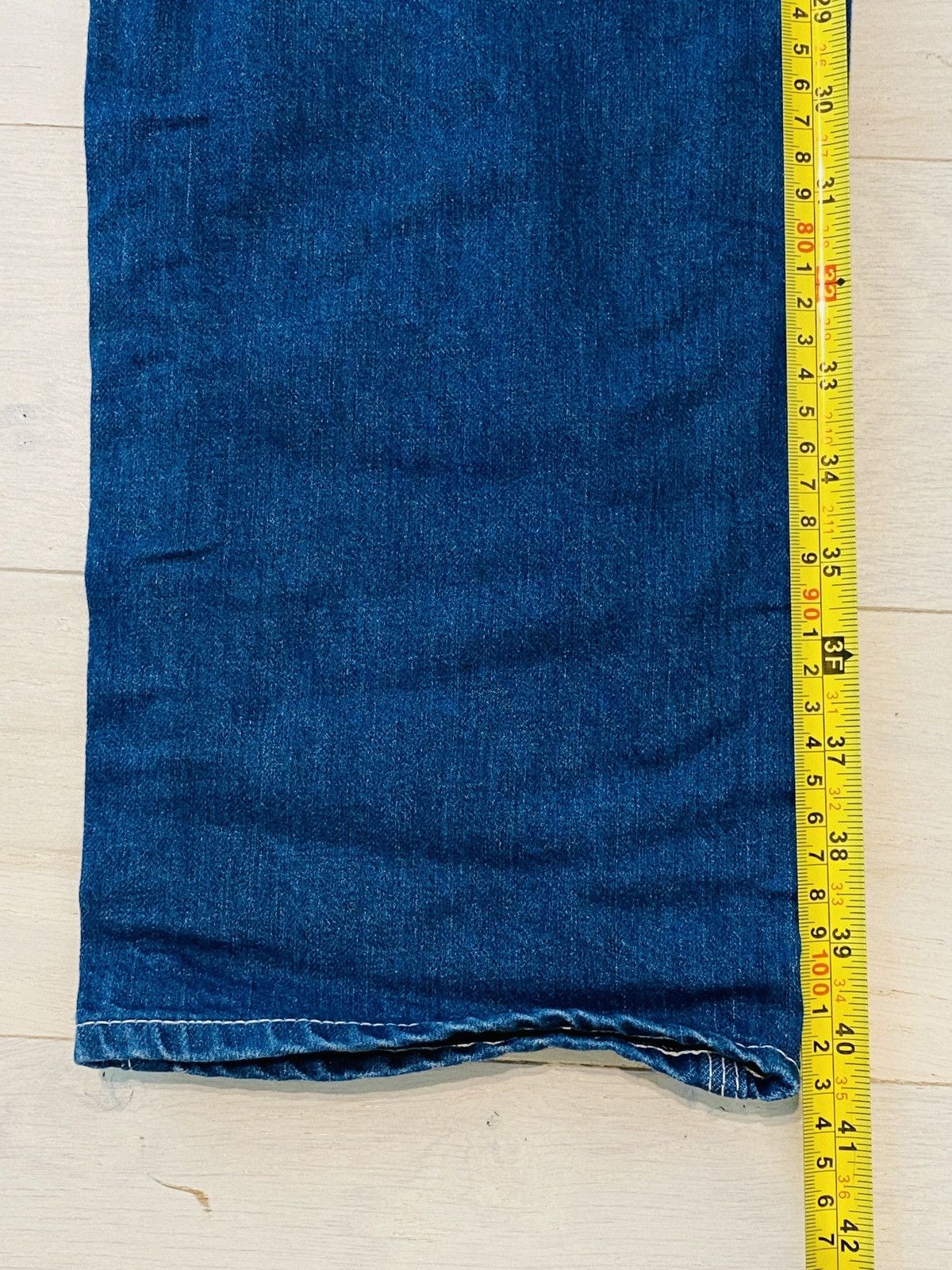 Ganryu GANRYU by comme des garcon drop crotched indigo jeans 34 Size US 34 / EU 50 - 4 Thumbnail