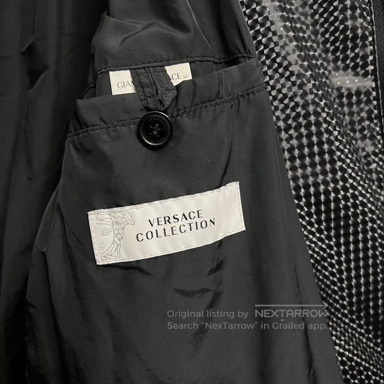 Versace Versace Half-Face High-Grade Down Jacket 46. Size US XL / EU 56 / 4 - 5 Thumbnail