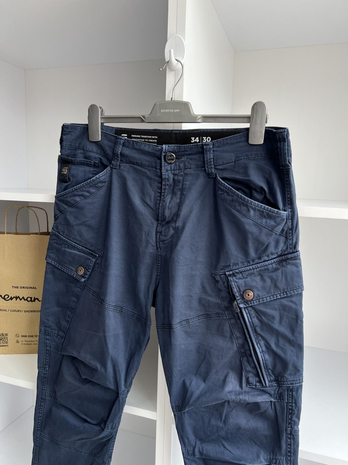 G-Star × Vintage Vintage G-Star Raw Cargo Pants Size US 34 / EU 50 - 5 Thumbnail