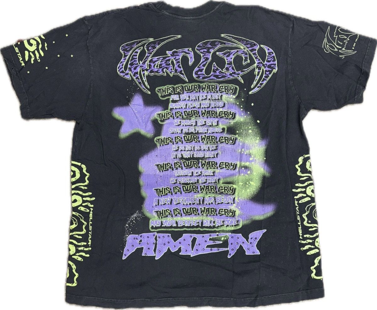 HELLSTAR Hellstar Amen T-shirt Size US XL / EU 56 / 4 - 6 Thumbnail
