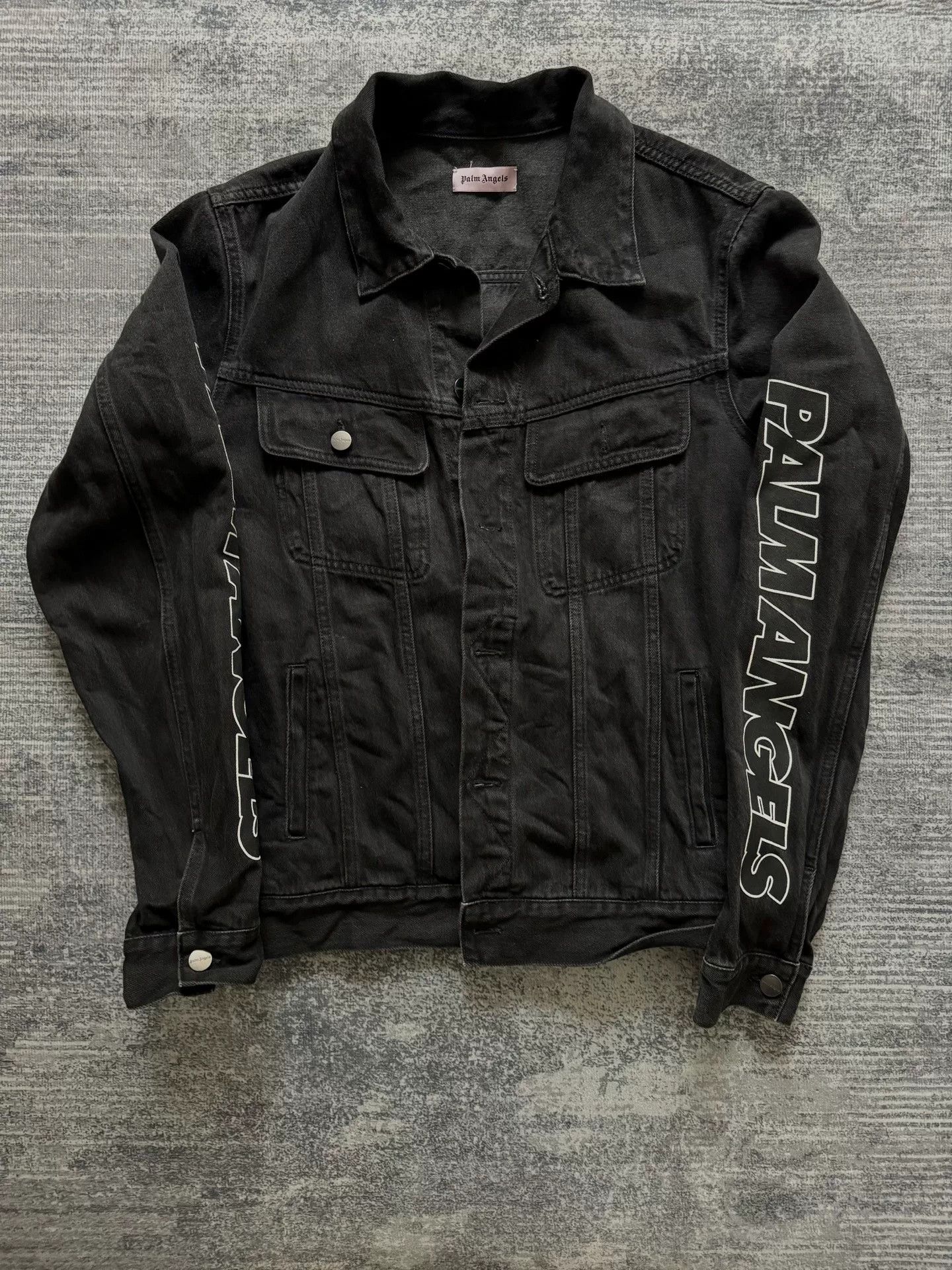 Palm Angels Palm Angels Denim Jacket Size L Size US L / EU 52-54 / 3 - 1 Thumbnail
