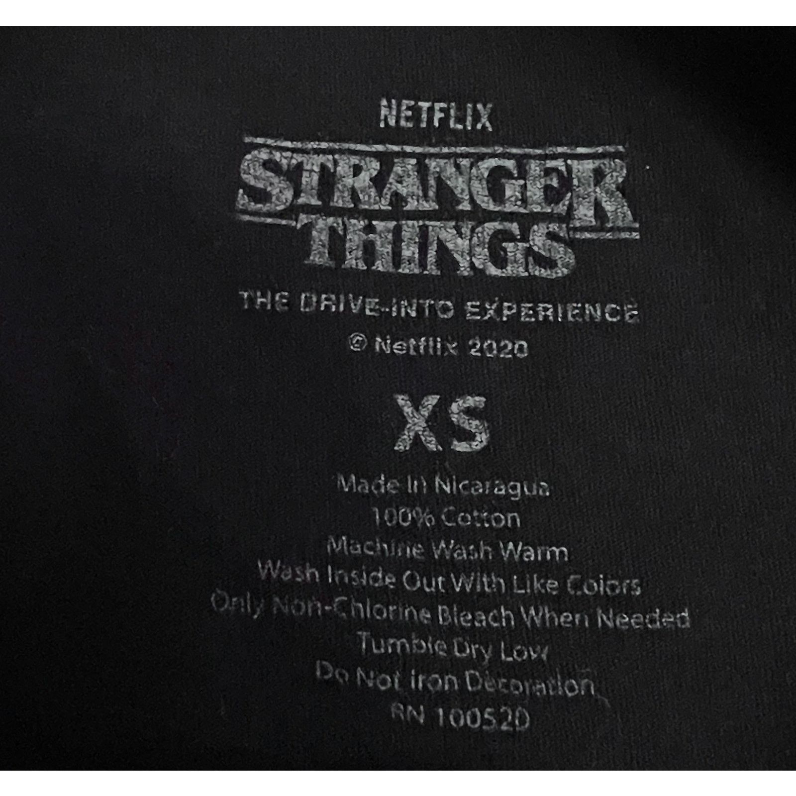 Other Stranger Things Drive Into Experience T-Shirt Netflix Promo Size US XS / EU 42 / 0 - 5 Thumbnail