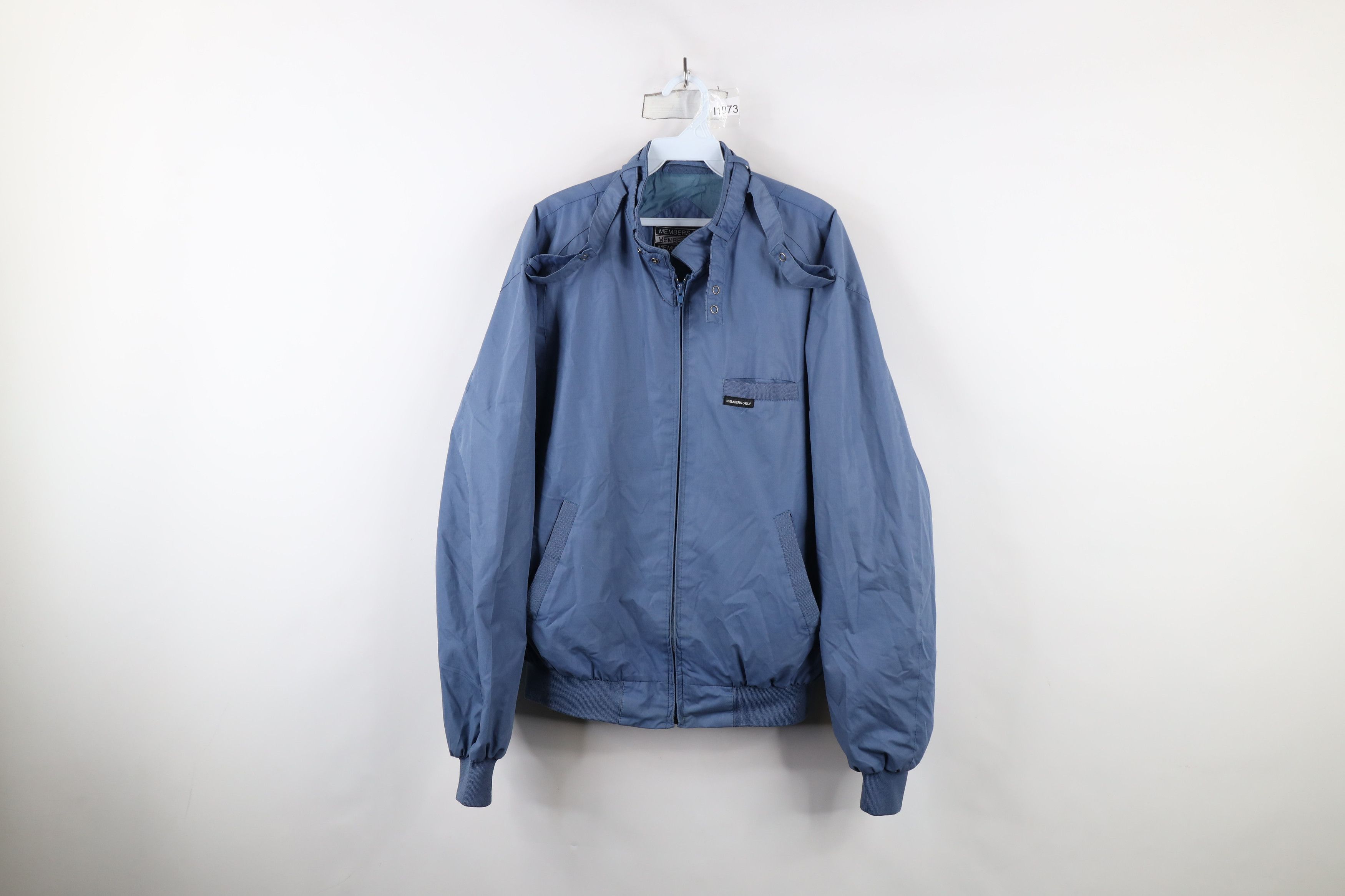 Vintage Vintage 80s 90s Members Only Cafe Racer Bomber Jacket Blue Size US XL / EU 56 / 4 - 1 Thumbnail