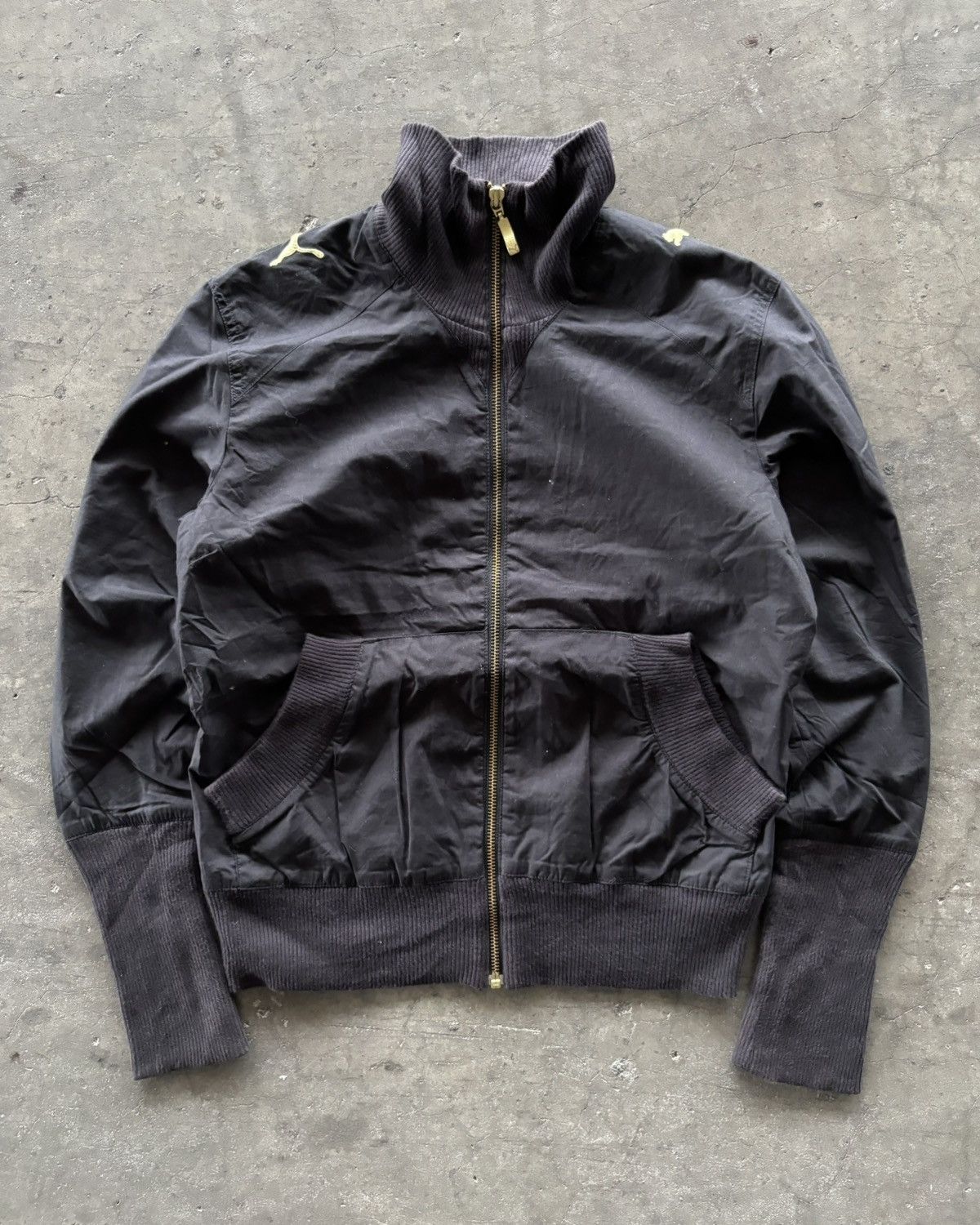 Japanese Brand SAMPLE Puma x Neil Barrett Faded Black Tracktop Jacket Size US S / EU 44-46 / 1 - 1 Thumbnail