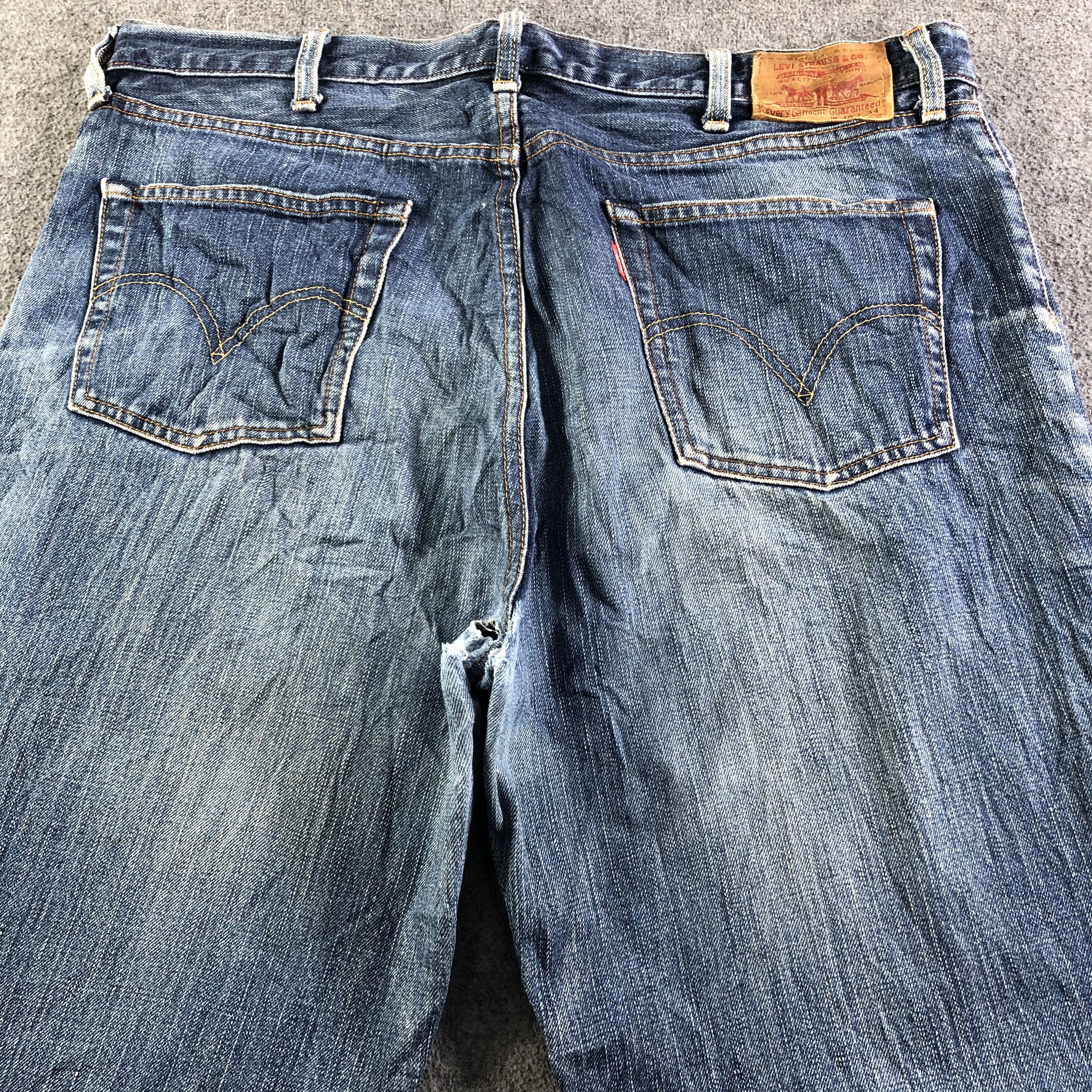 Levi's Vintage Blue Wash Levis 502 Jeans-J3563 Size US 39 - 4 Thumbnail