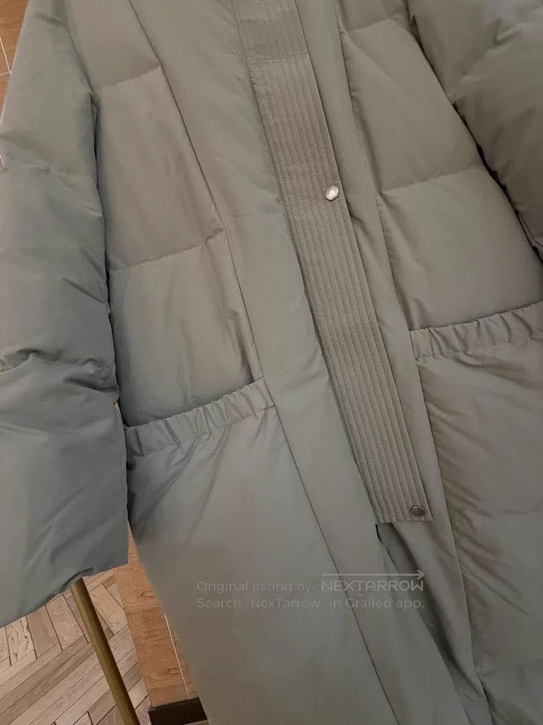 Jil Sander Jil Sander Women's long hooded down jacket Size S / US 4 / IT 40 - 2 Thumbnail
