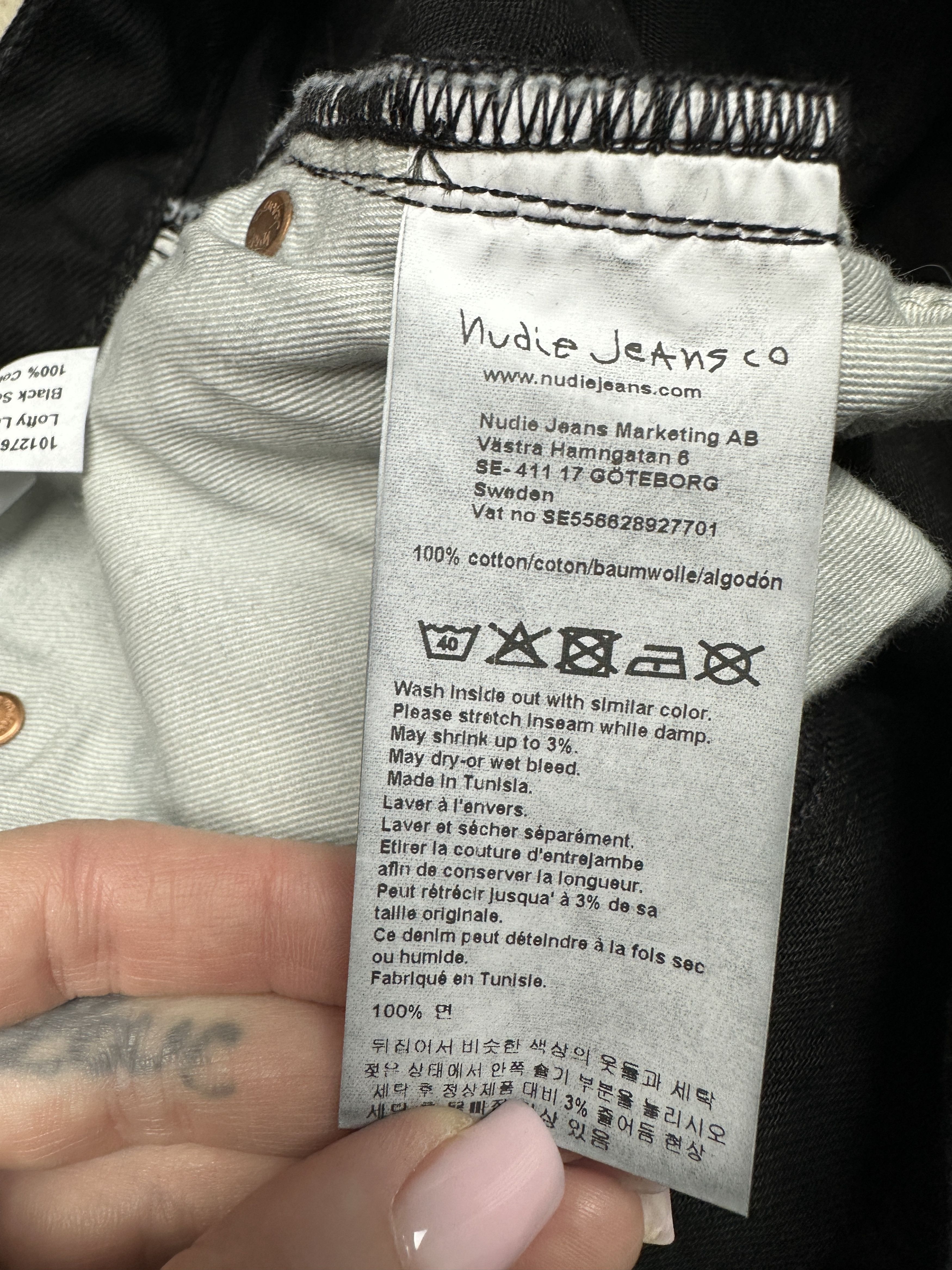Nudie Jeans Nudie Jeans Lofty Lo Womens Denim Pants Jeans Size 32" / US 10 / IT 46 - 10 Thumbnail