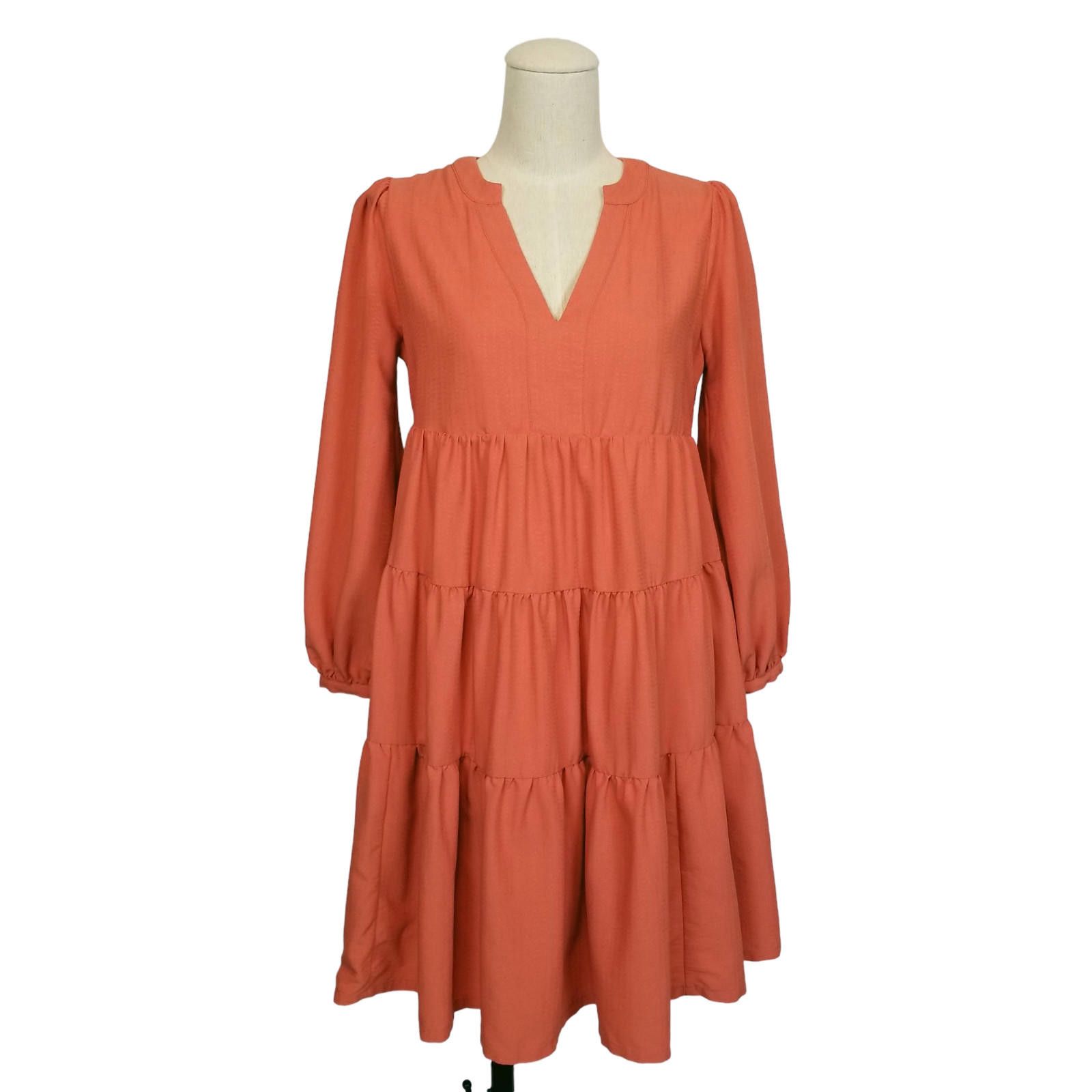 Anthropologie Maeve by Anthropologie Amber Tiered Tunic Dress Sz XS Petite Size XS / US 0-2 / IT 36-38 - 1 Thumbnail