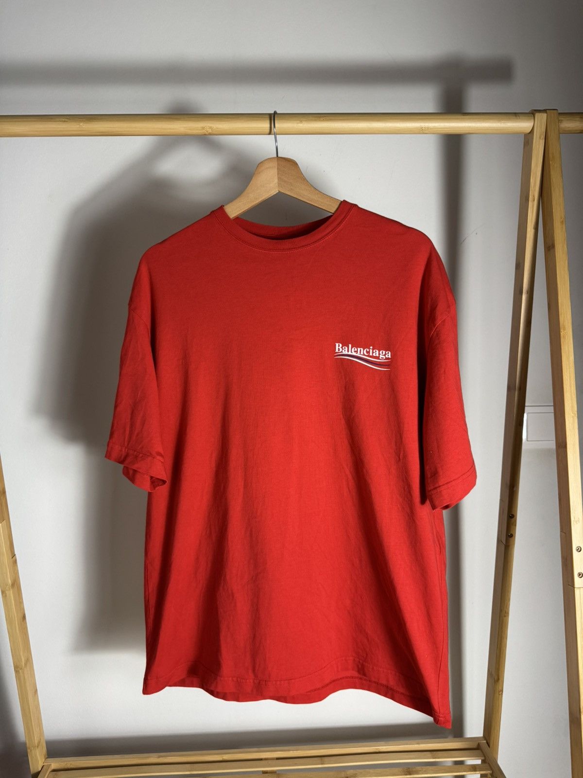 Balenciaga Balenciaga campaign tee Size US S / EU 44-46 / 1 - 1 Thumbnail