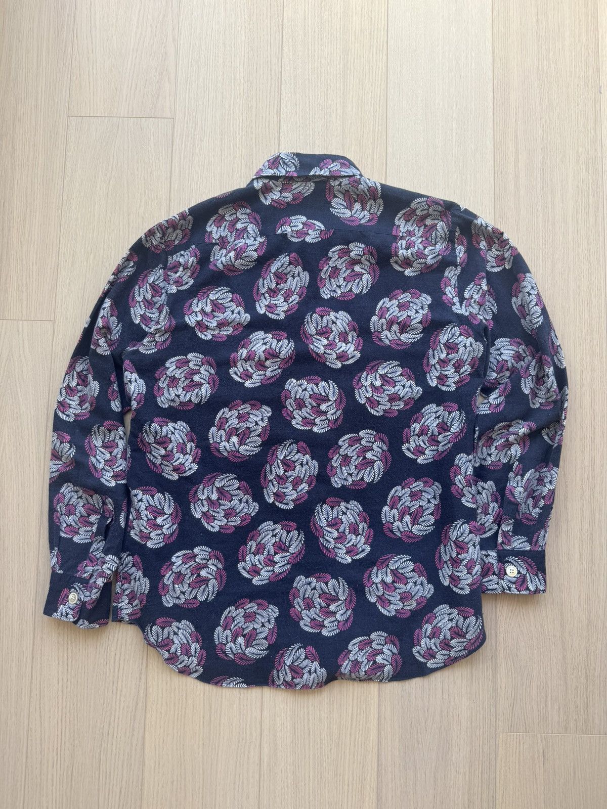 Comme des Garcons Homme AD2003 Comme Des Garcons Homme Abstract Feather Shirt (L) Size US L / EU 52-54 / 3 - 2 Thumbnail