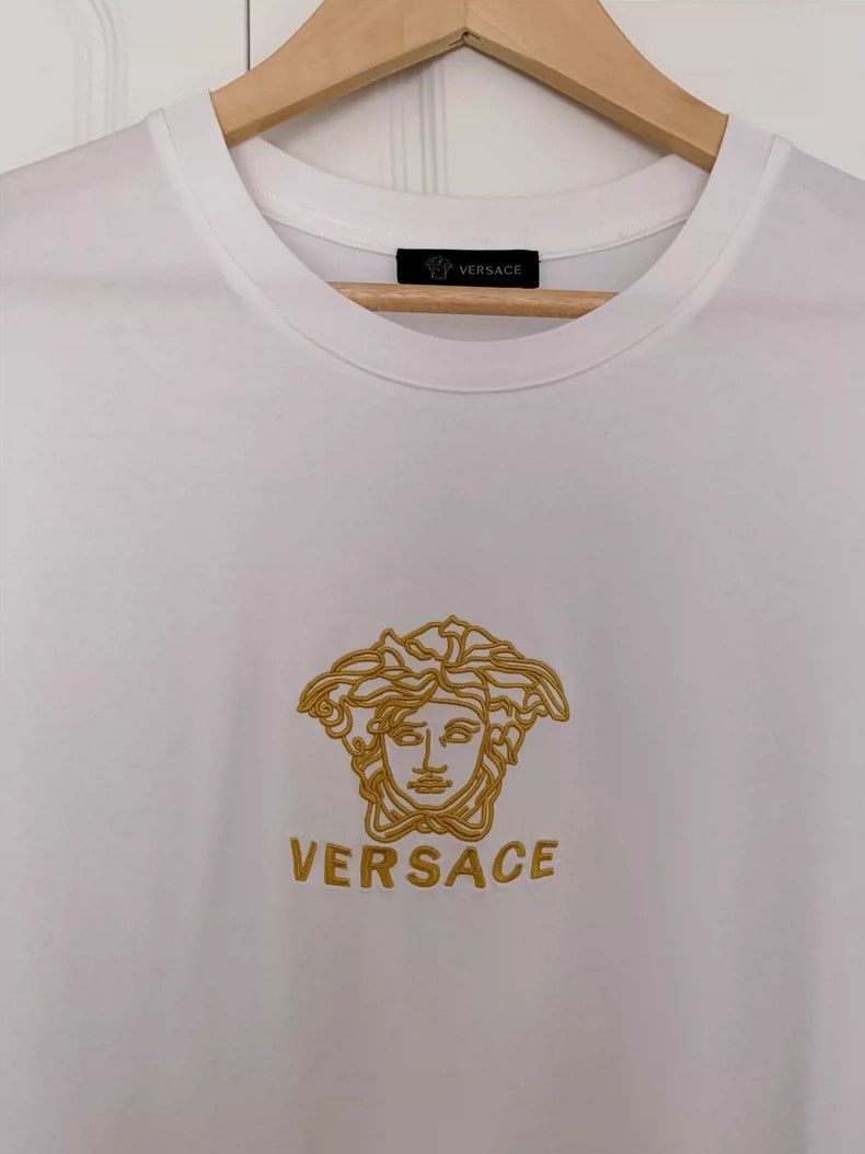Versace Versace White t-shirt Size US M / EU 48-50 / 2 - 2 Thumbnail