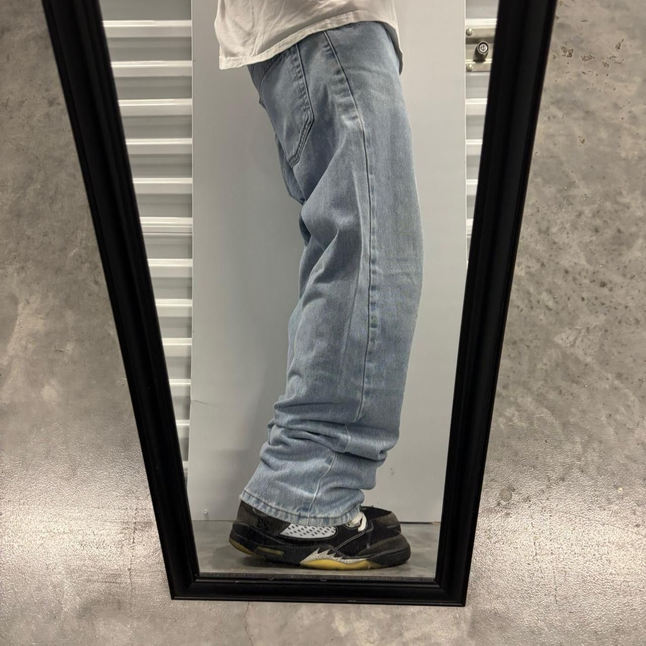 Japanese Brand × Vintage Crazy Vintage Y2K/2000s Light Wash Streetwear Essential Denim Jeans! Size US 34 / EU 50 - 2 Thumbnail