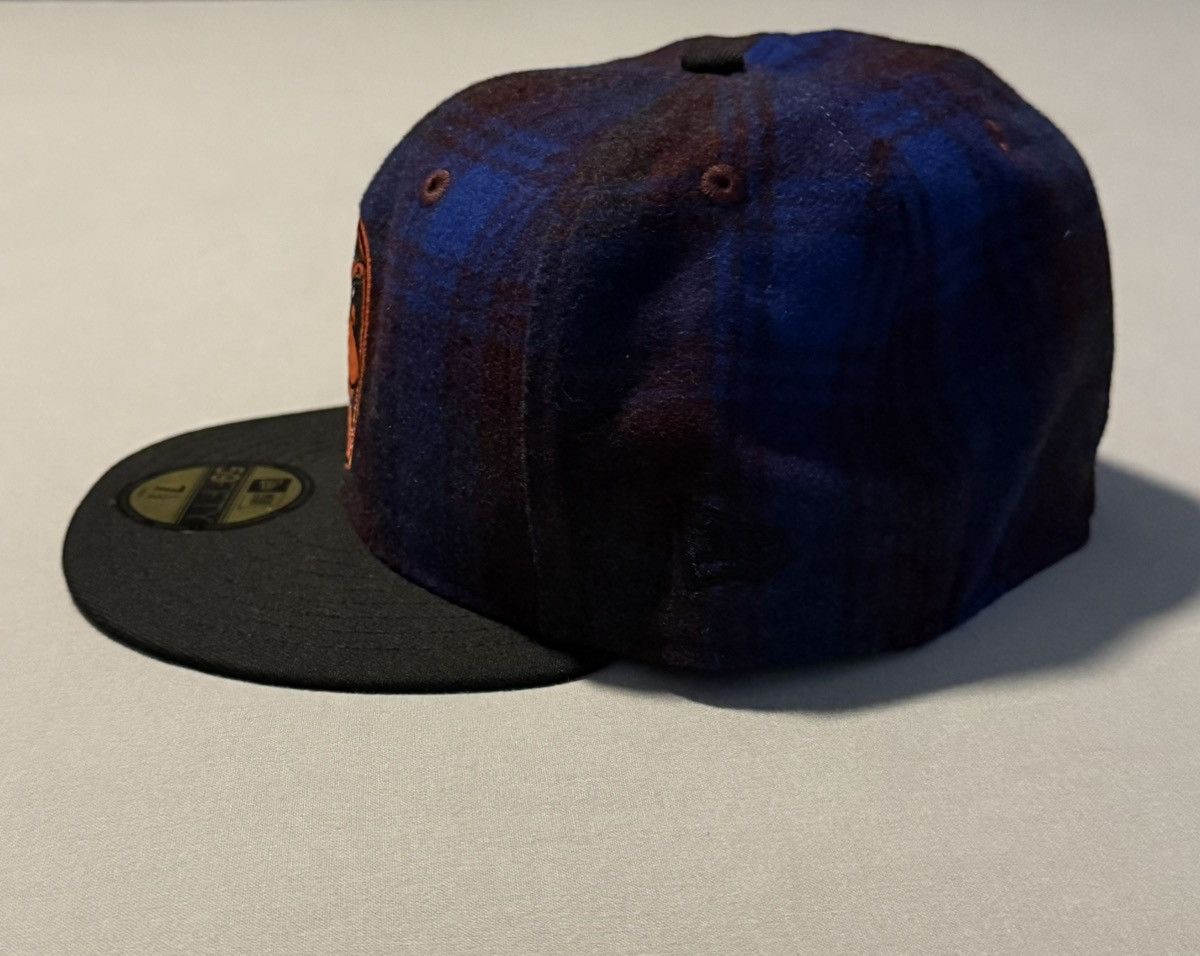 New Era Baltimore Orioles New Era 59Fifty Mascot Plaid Fitted Hat DS Size ONE SIZE - 5 Thumbnail