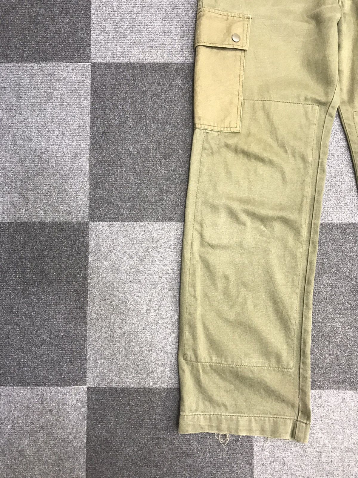 Chimala CHIMALA 2 Tones Cinch Back Double Knee Cargo Pant F774 Size US 32 / EU 48 - 7 Thumbnail