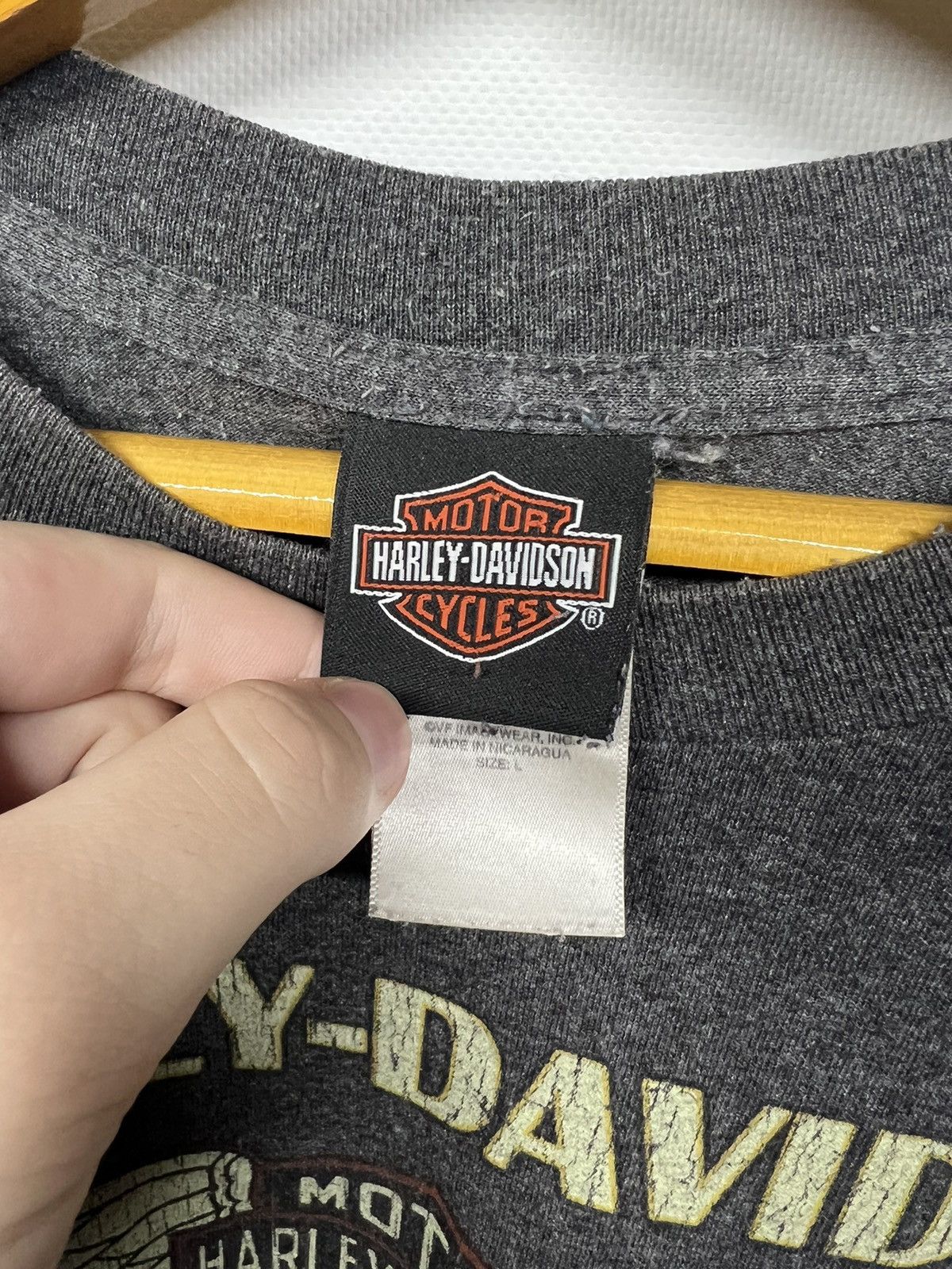 Vintage Vintage Y2k Harley Davidson 🩶 Motorcycles Long Sleeve 00’s Size US L / EU 52-54 / 3 - 13 Thumbnail