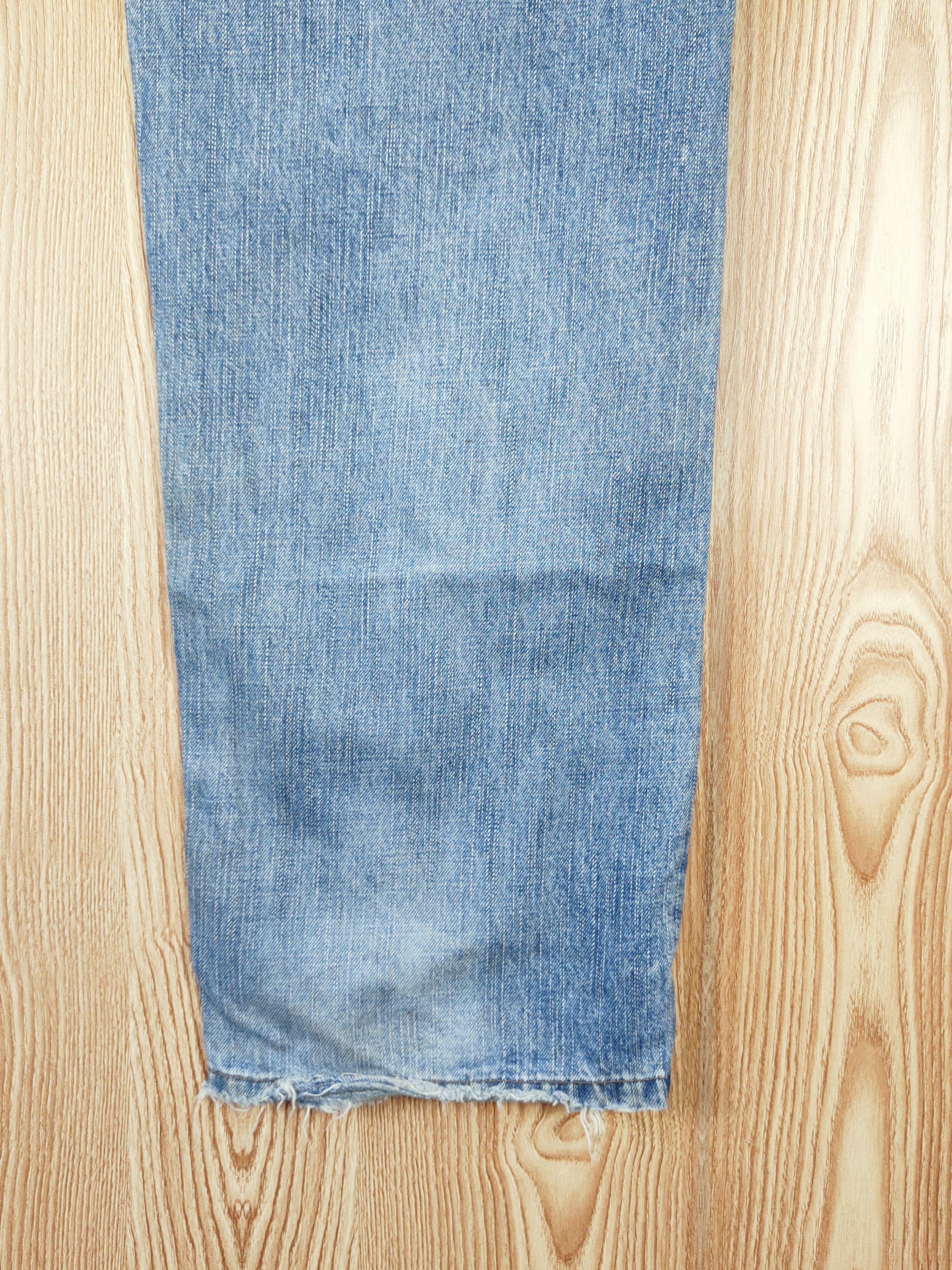 Brooklyn Industries Brooklyn Industries Blue Faded Distressed Ripped Jeans #W938 Size US 34 / EU 50 - 12 Thumbnail