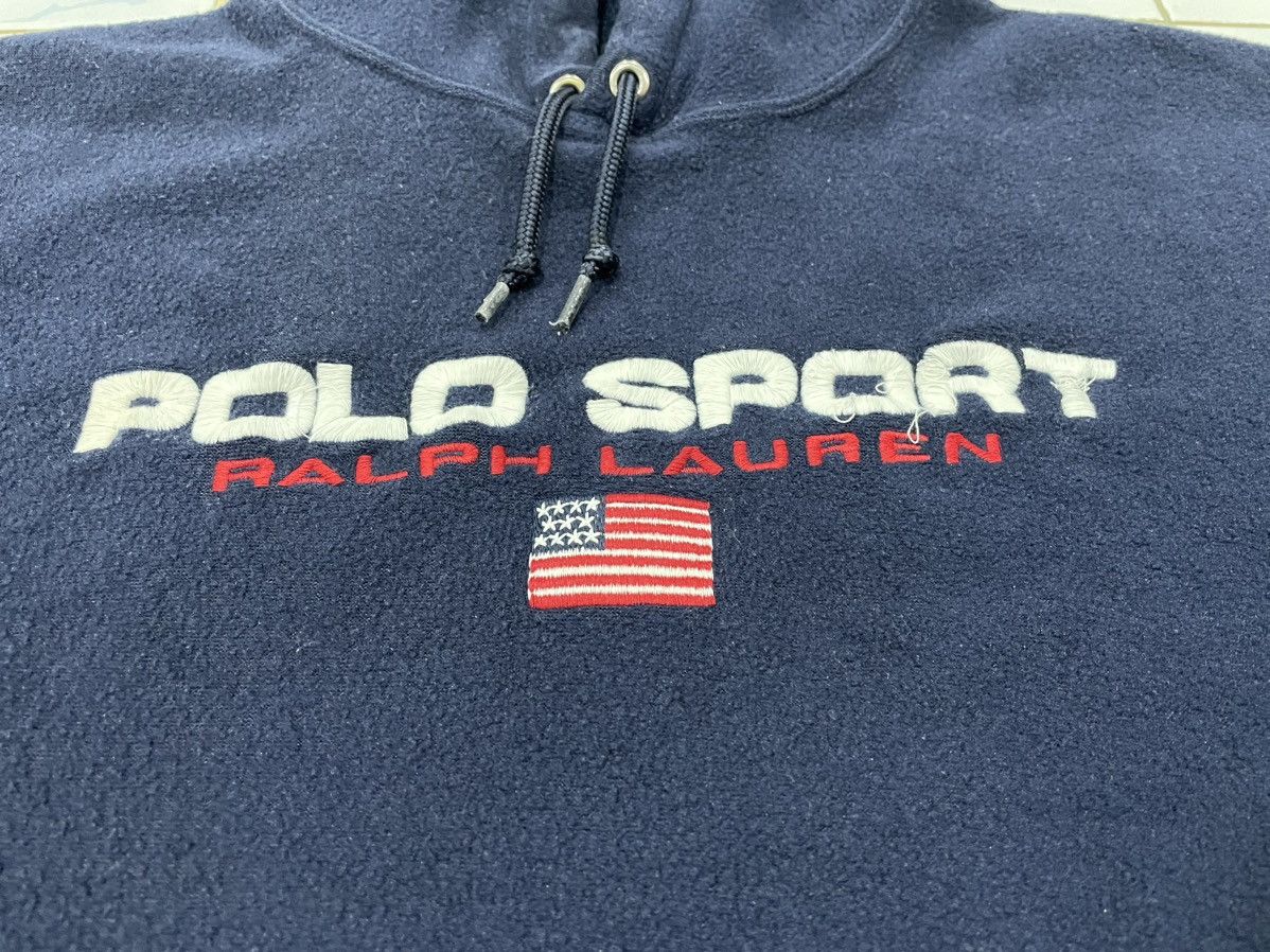 Polo Ralph Lauren Vintage Polo Ralph Lauren Center Logo Hoodie Size US M / EU 48-50 / 2 - 3 Thumbnail