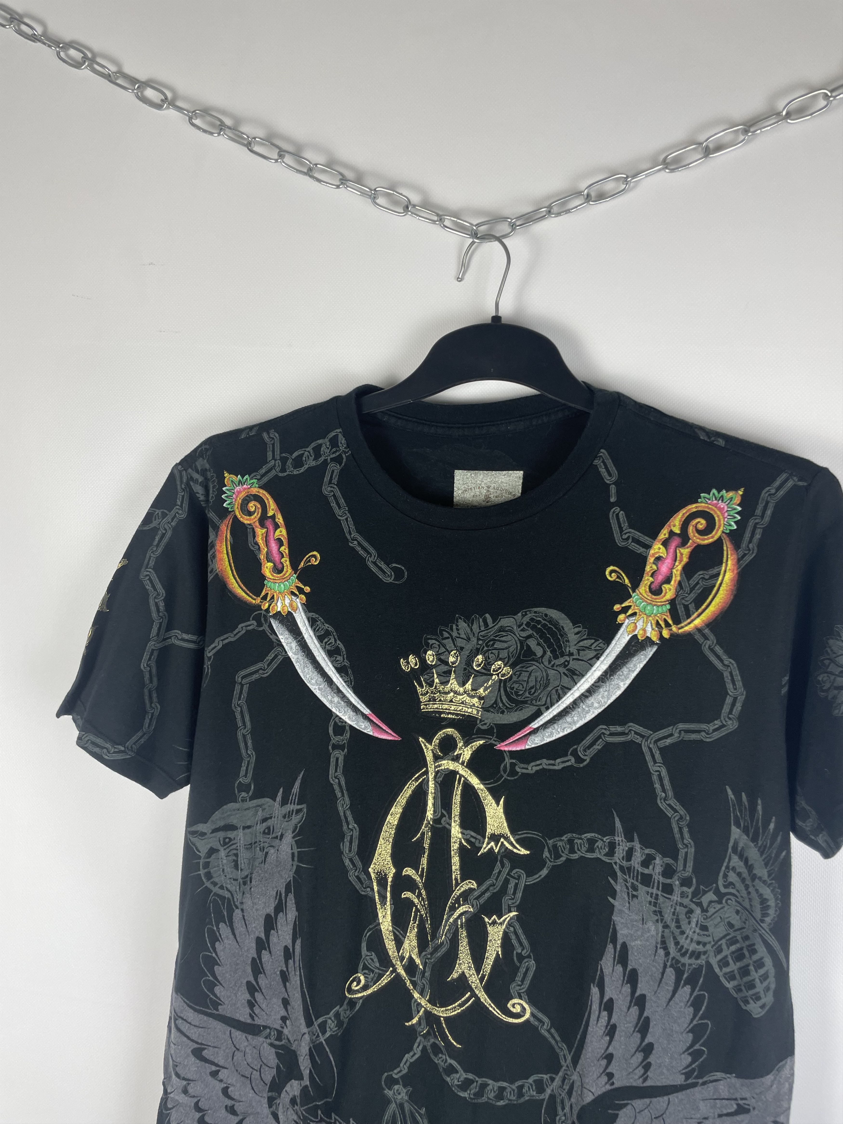 Christian Audigier Christian Audigier T-Shirts Size US L / EU 52-54 / 3 - 3 Thumbnail