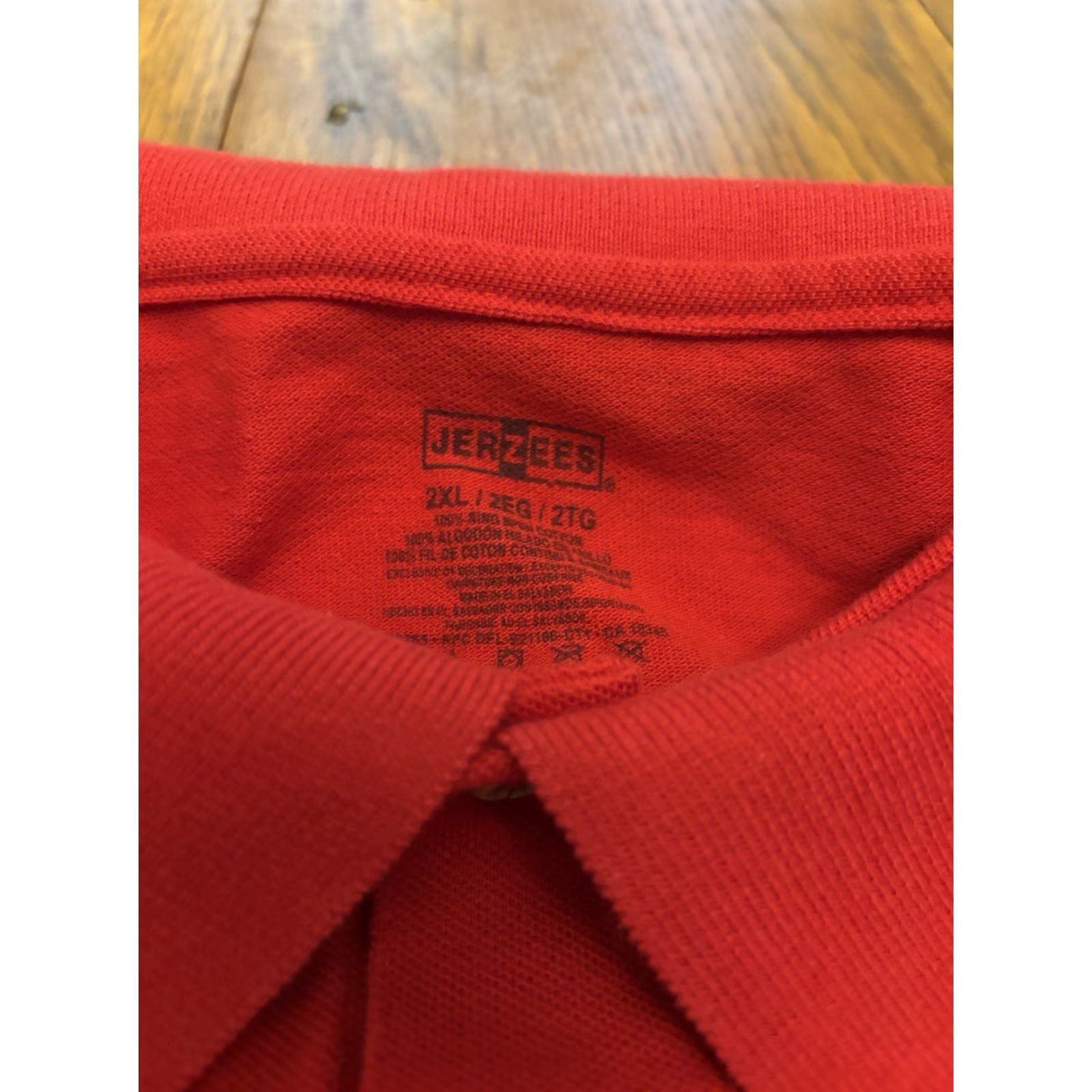 Vintage Audi Polo Shirt Mens Regular Short Sleeve Red 2XL Polo Car Theme Driving Golf Audi Size US XXL / EU 58 / 5 - 2 Thumbnail