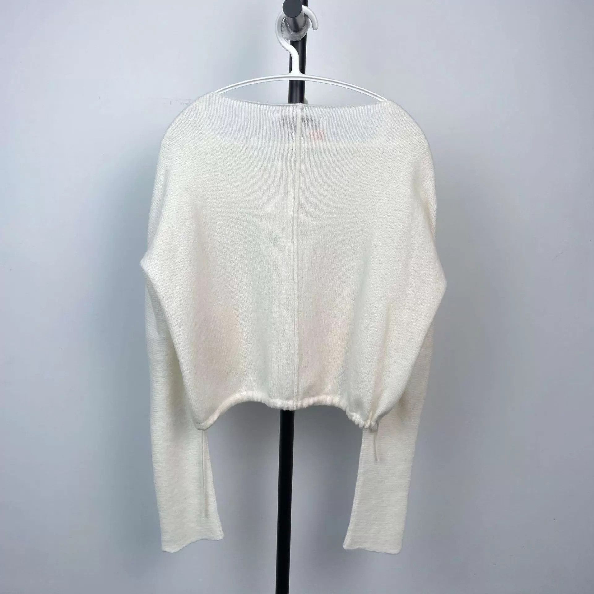 Dior Dior 98 New Wool Sweater Hem Logo Drawstring 36 Size XS / US 0-2 / IT 36-38 - 2 Thumbnail