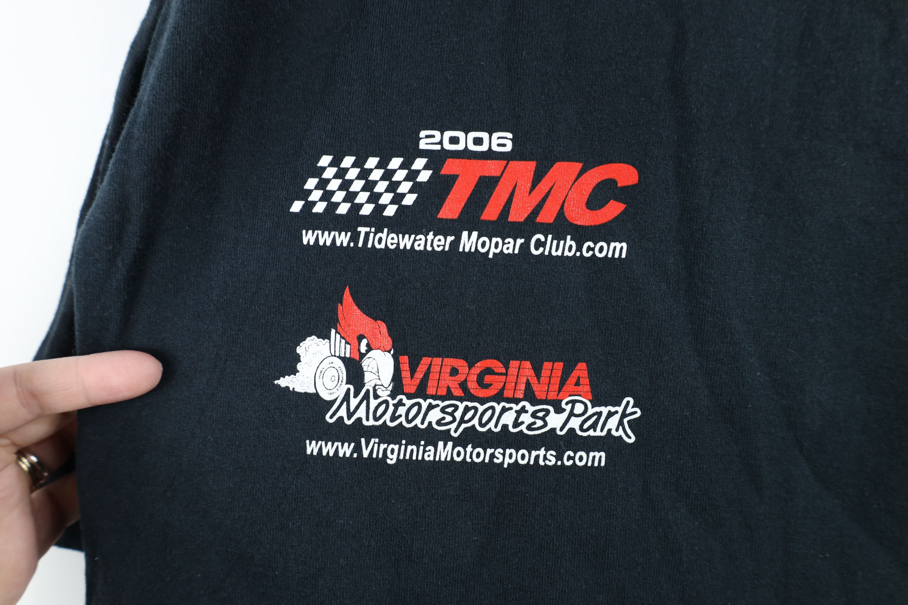 Vintage Vintage Y2K 2006 Out Mopar Racing Virginia Pocket T-Shirt Size US XL / EU 56 / 4 - 4 Thumbnail
