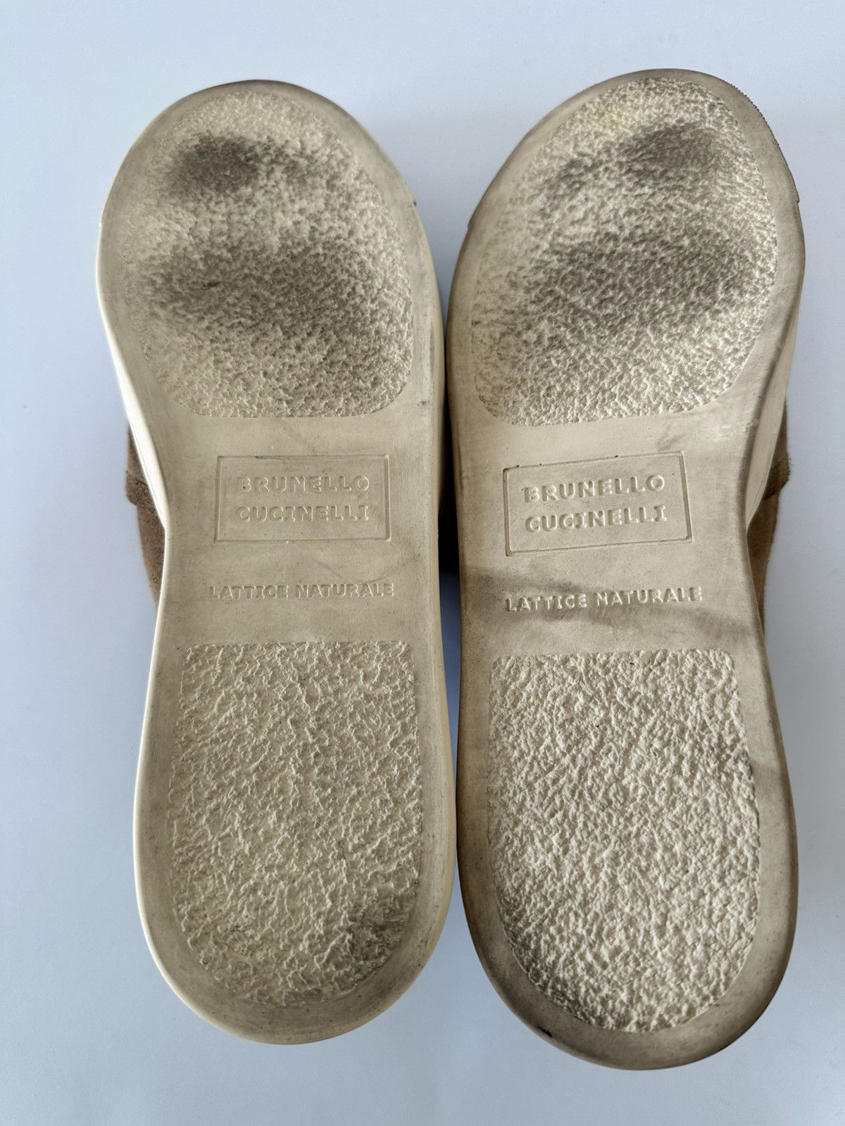Brunello Cucinelli BRUNELLO CUCINELLI Suede Slip-On Sneakers Size 43 Size US 10 / EU 43 - 7 Thumbnail