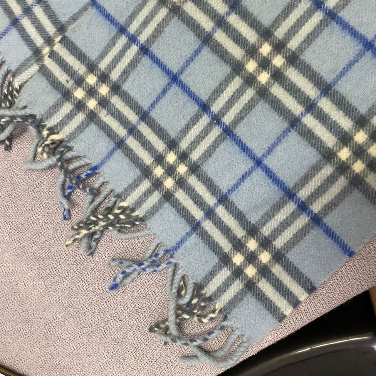 Burberry Prorsum Vintage Burberry London Lambswool Scarf Size ONE SIZE - 4 Thumbnail
