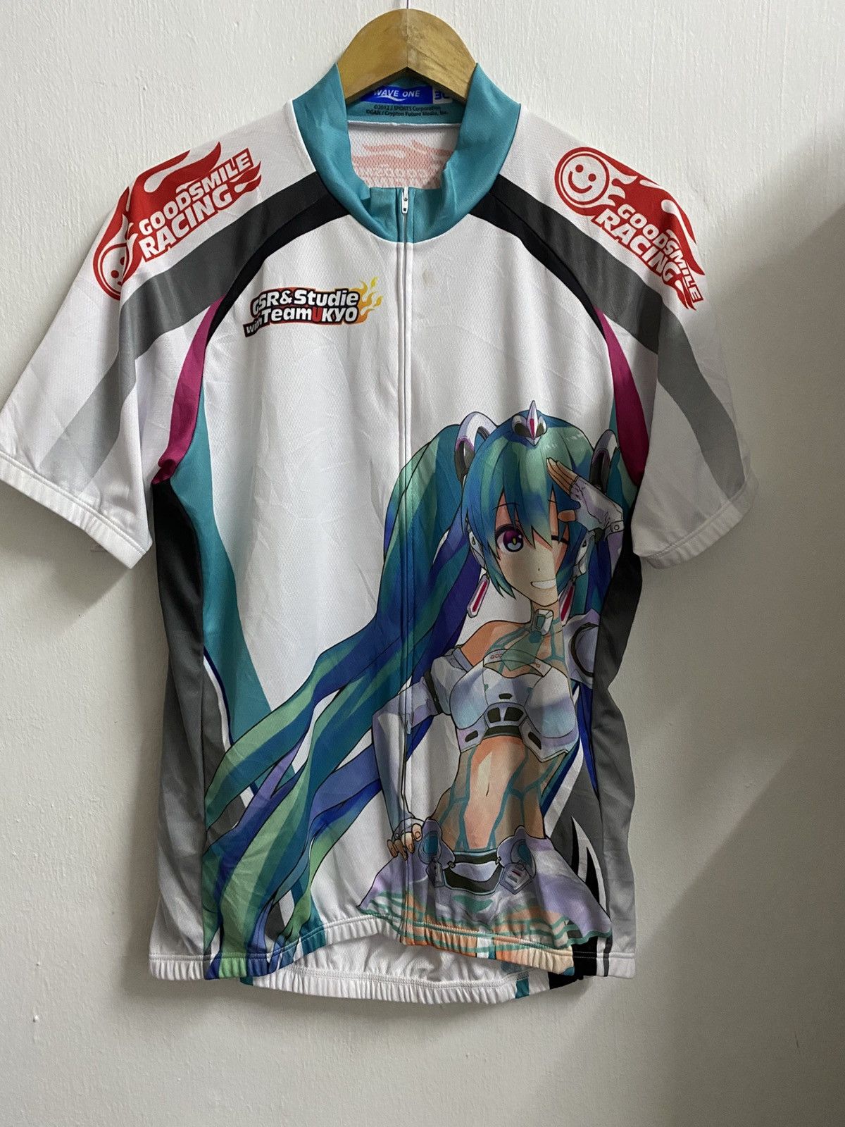 Anime Hatsune Miku Good Smile Racing Cycling Jersey Size US XL / EU 56 / 4 - 1 Thumbnail