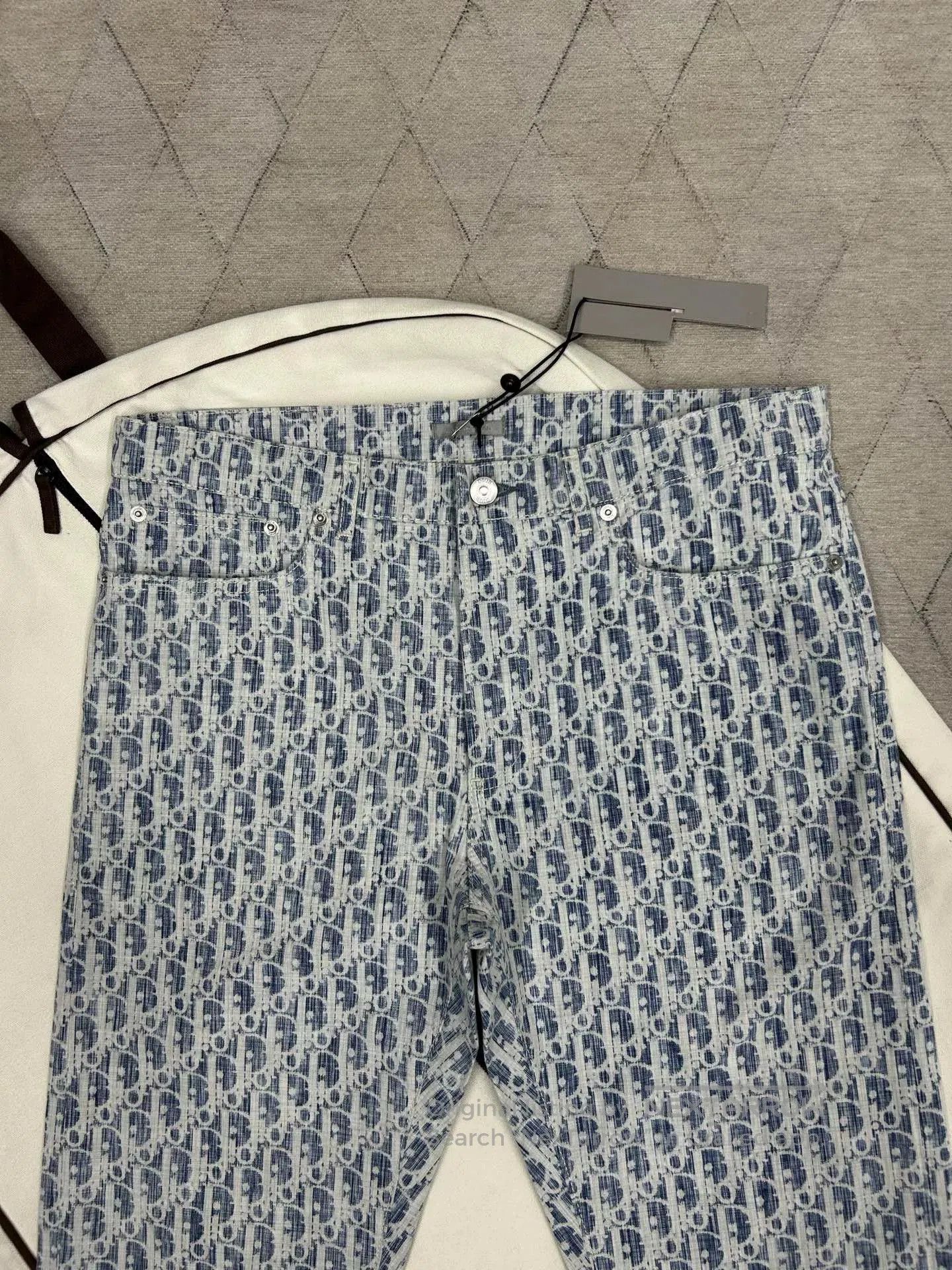 Dior Dior 2024 Classic Monogram Jeans. Size US 32 / EU 48 - 2 Thumbnail