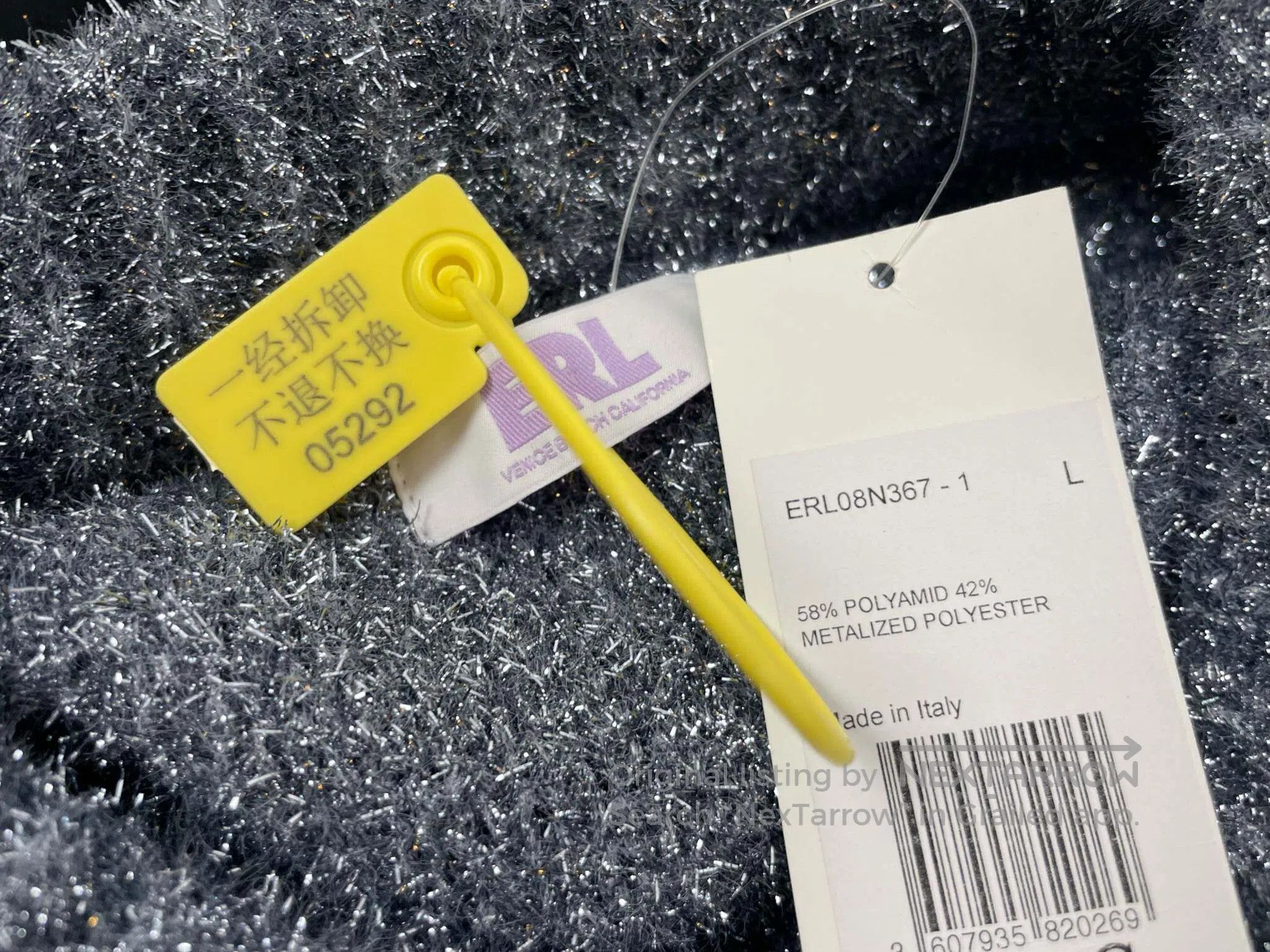 ERL ERL Glitter Skull Sweater Size US L / EU 52-54 / 3 - 5 Thumbnail