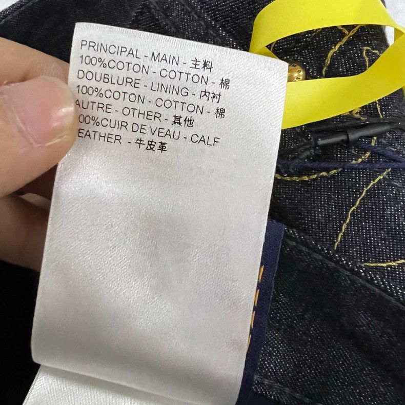 Louis Vuitton Louis Vuitton Embroidered Tri-Flower Jeans 2502-Nextarrow Size US 32 / EU 48 - 6 Thumbnail