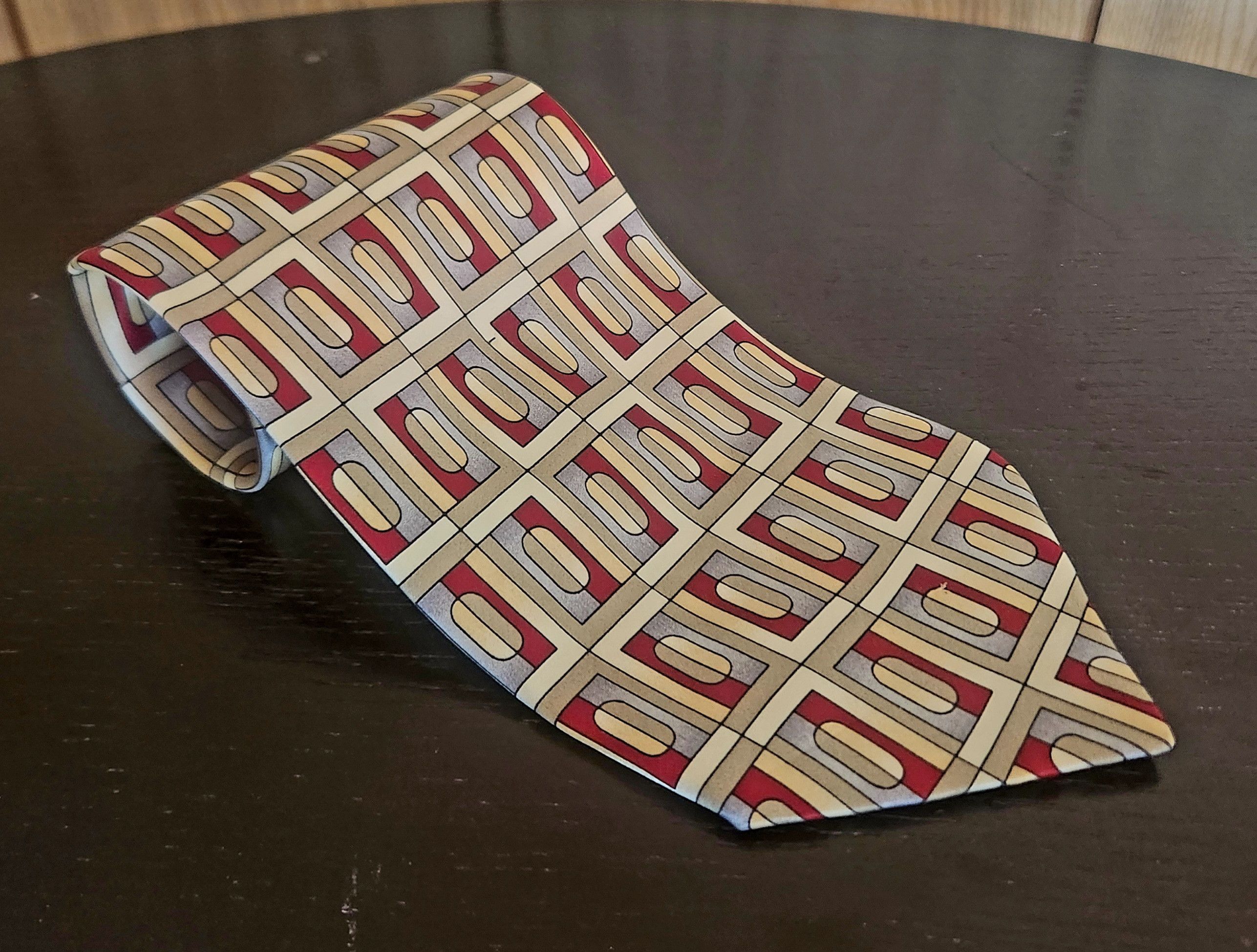 Giorgio Armani Giorgio Armani necktie silk geometric Size ONE SIZE - 1 Thumbnail