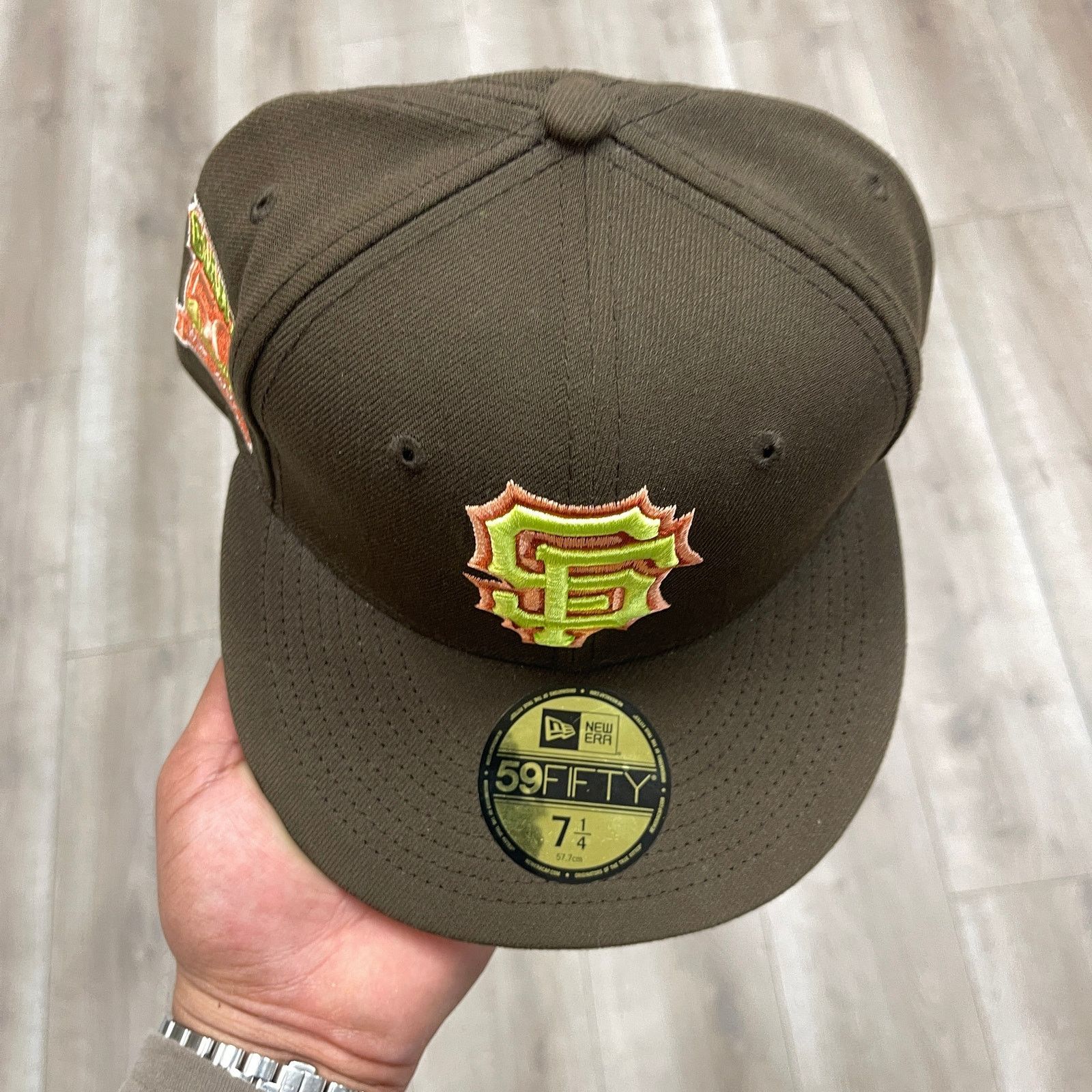 New Era New Era 59FIFTY San Francisco Giants fitted hat Cap 7 1/4 Size ONE SIZE - 3 Thumbnail