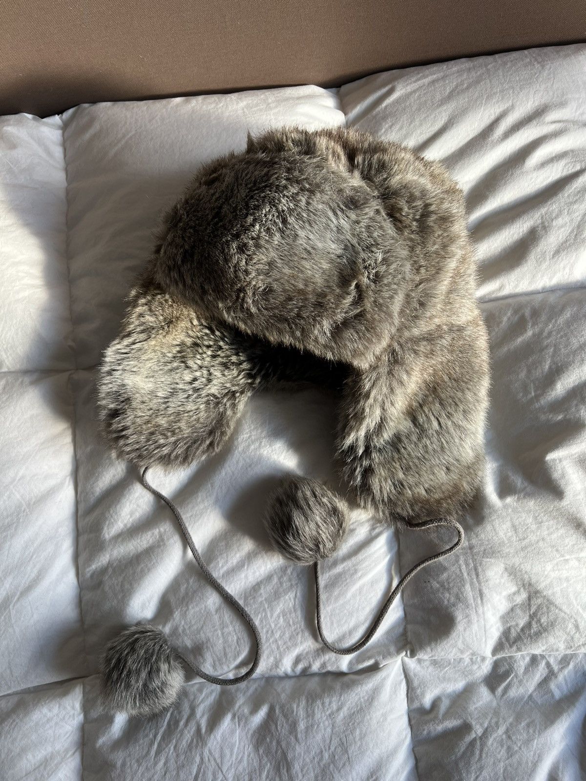 If Six Was Nine × Japanese Brand Crazy Fur Faux Trapper Mohair Hat Y2K Ushanka Size ONE SIZE - 3 Thumbnail