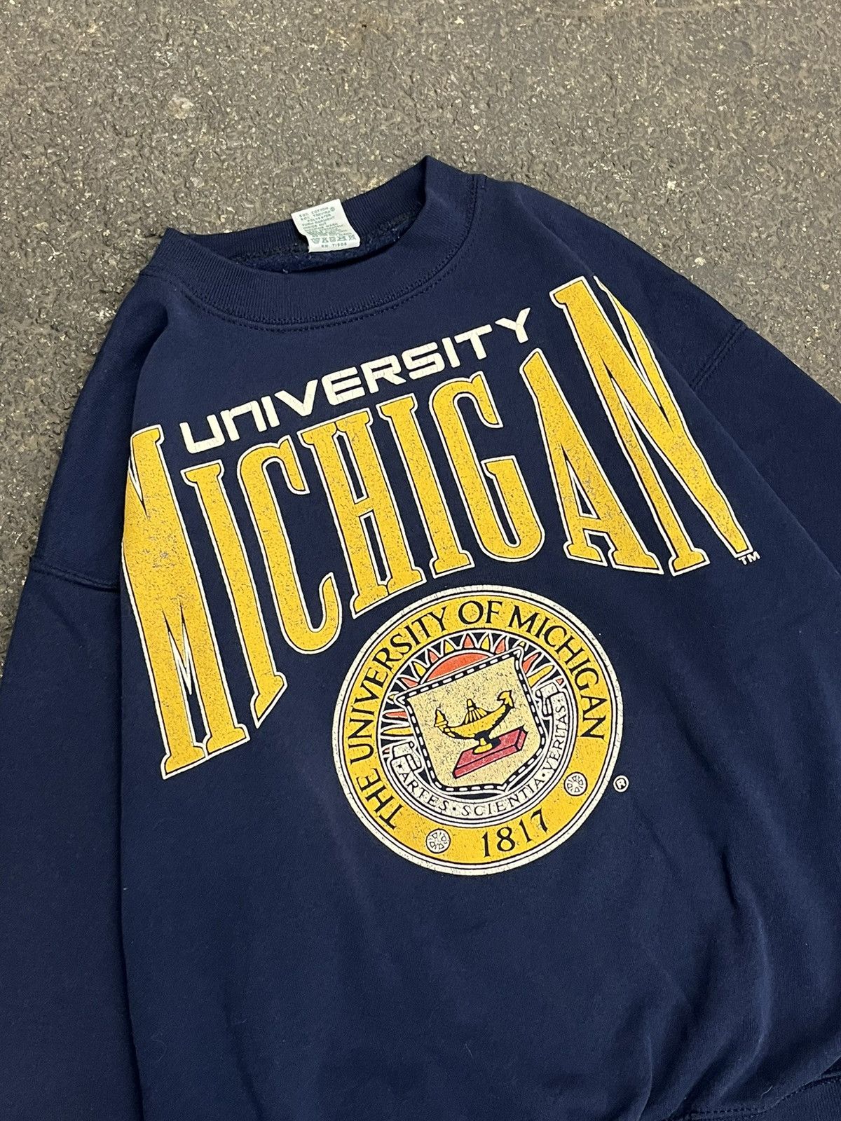 Vintage Michigan university vintage college sweatshirt hype rare Size US L / EU 52-54 / 3 - 4 Thumbnail
